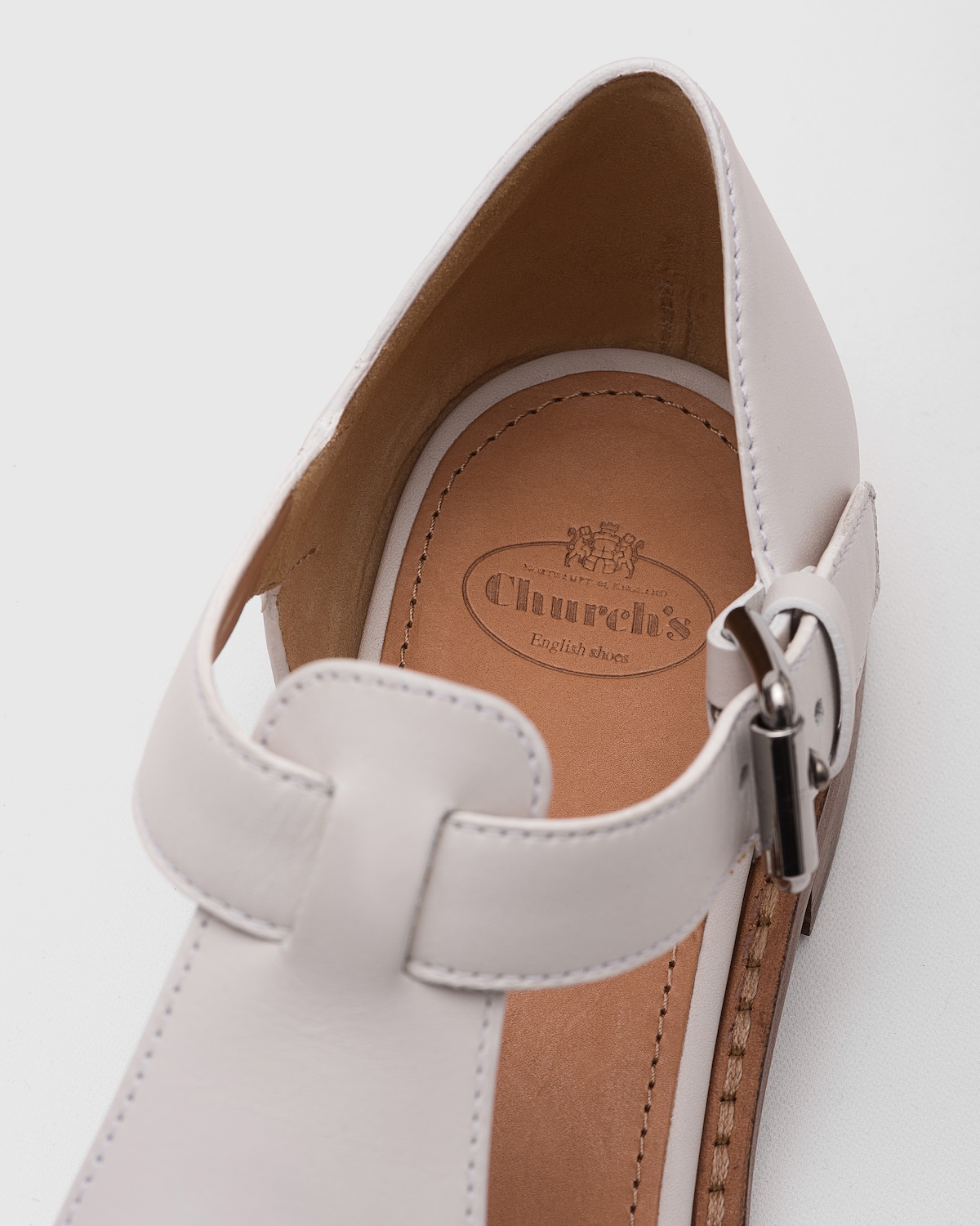 JUNE SANDAL WHITE CALFSKIN