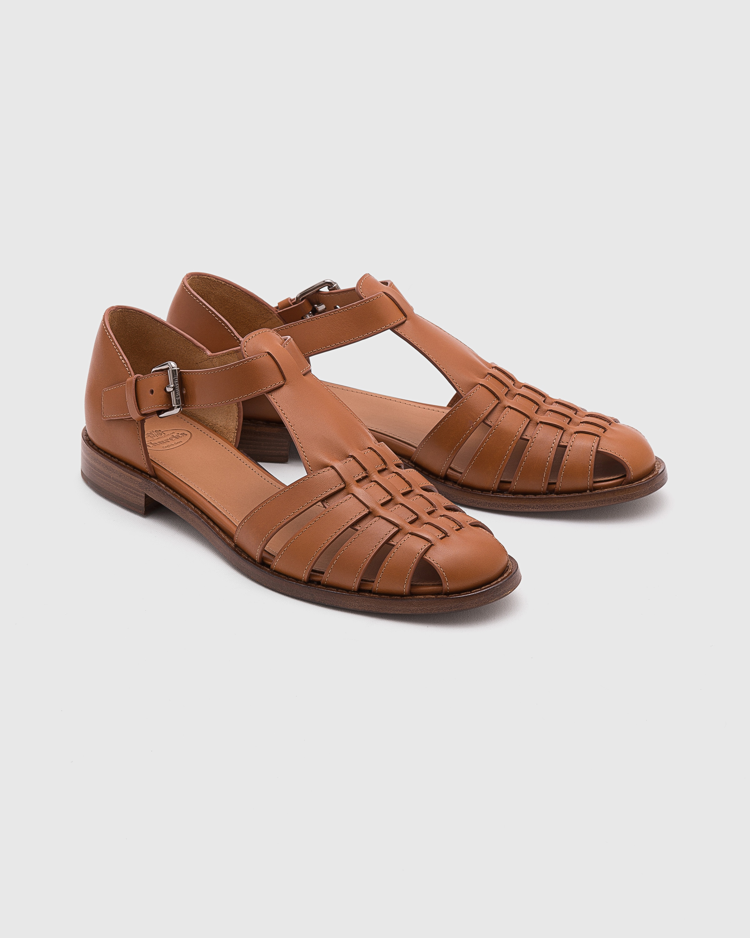Women s Prestige Calf Leather Sandal Neutral Church s