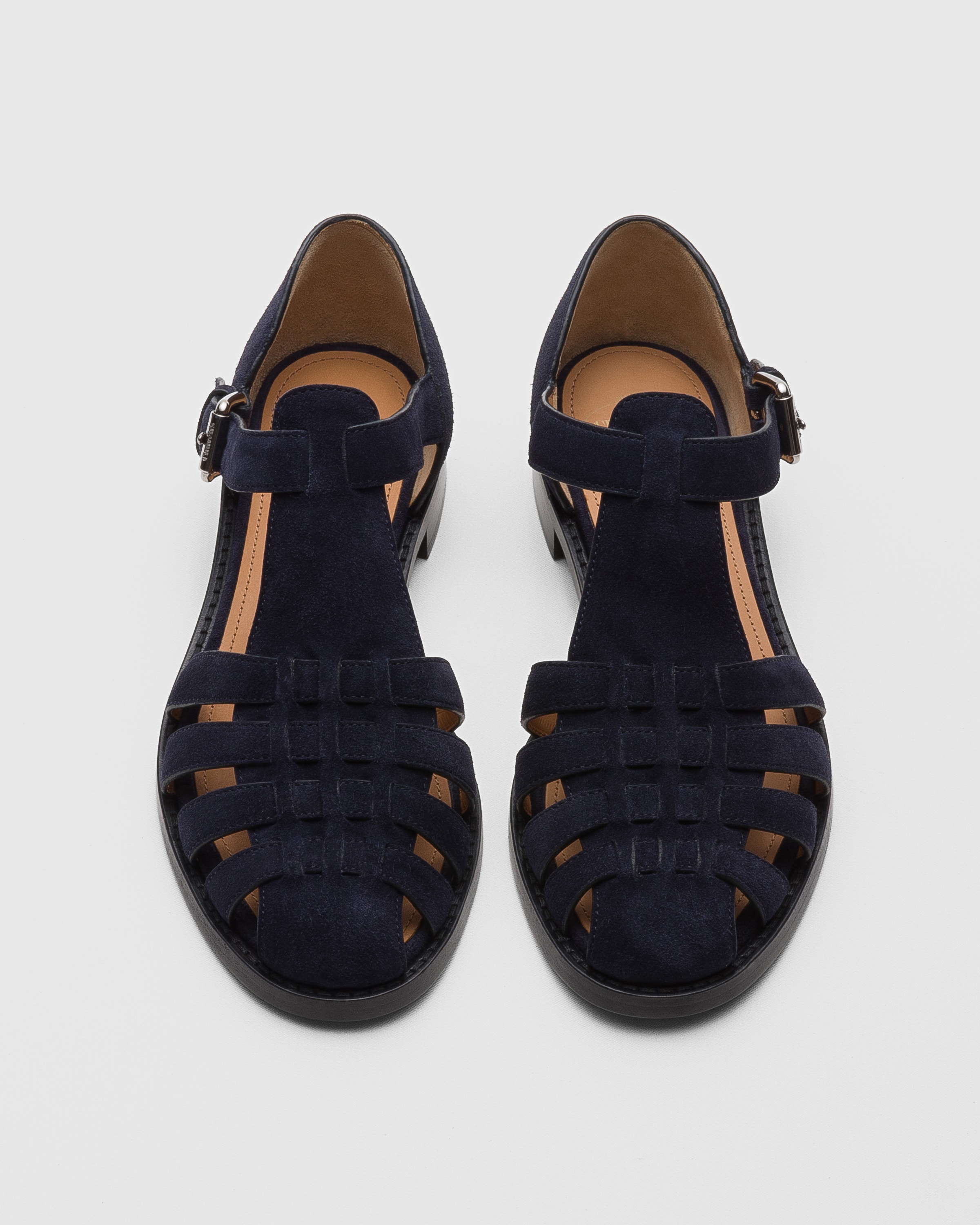 サンダル・ミュール Church'S Sandalo In Pelle Scamosciata Sandalo in Pelle Scamosciata Blu | Church's