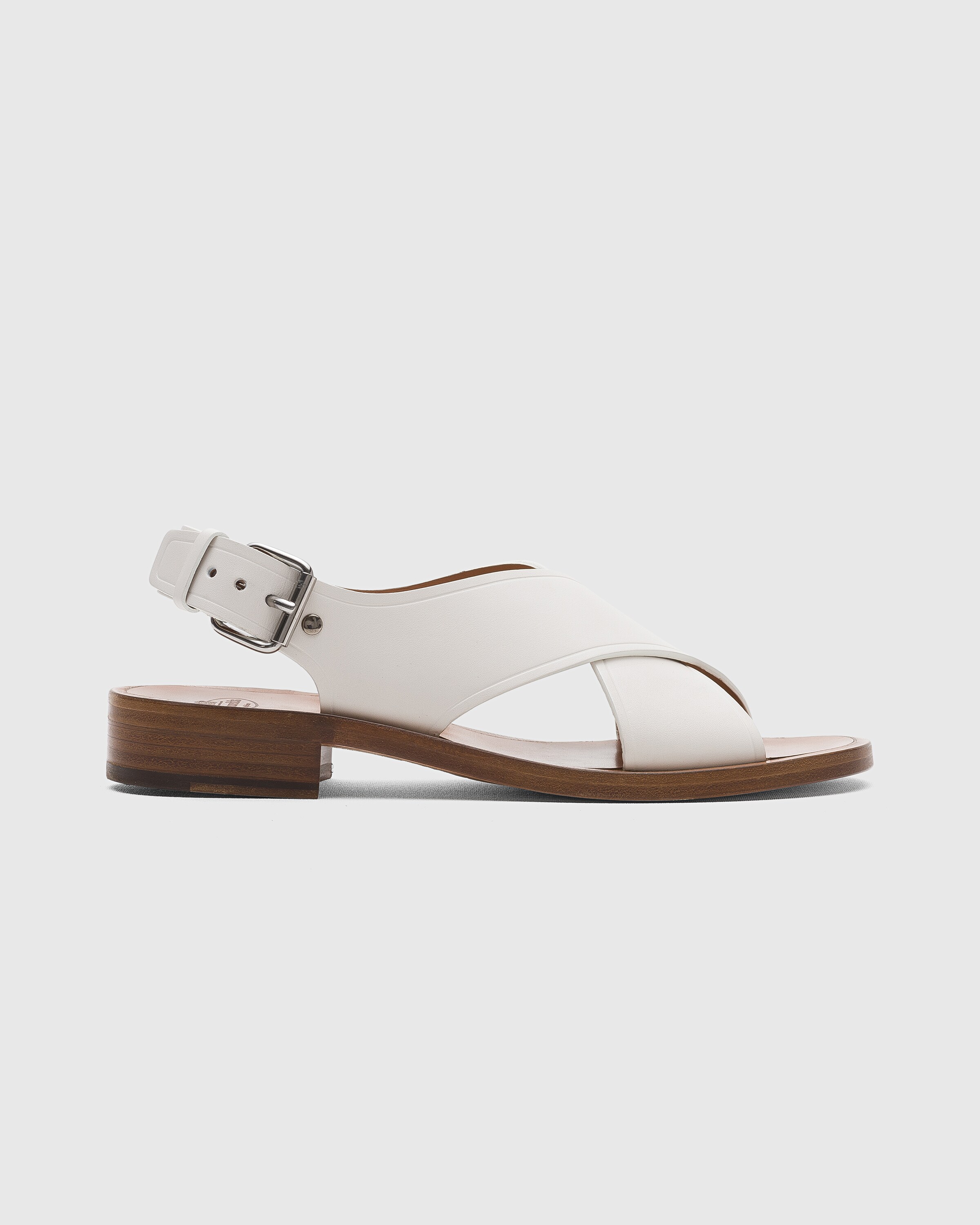 サンダル・ミュール CHURCHS Women Sandals DX0104 9FG 0 WHITE White Prestige Calfskin Sandal | Church's