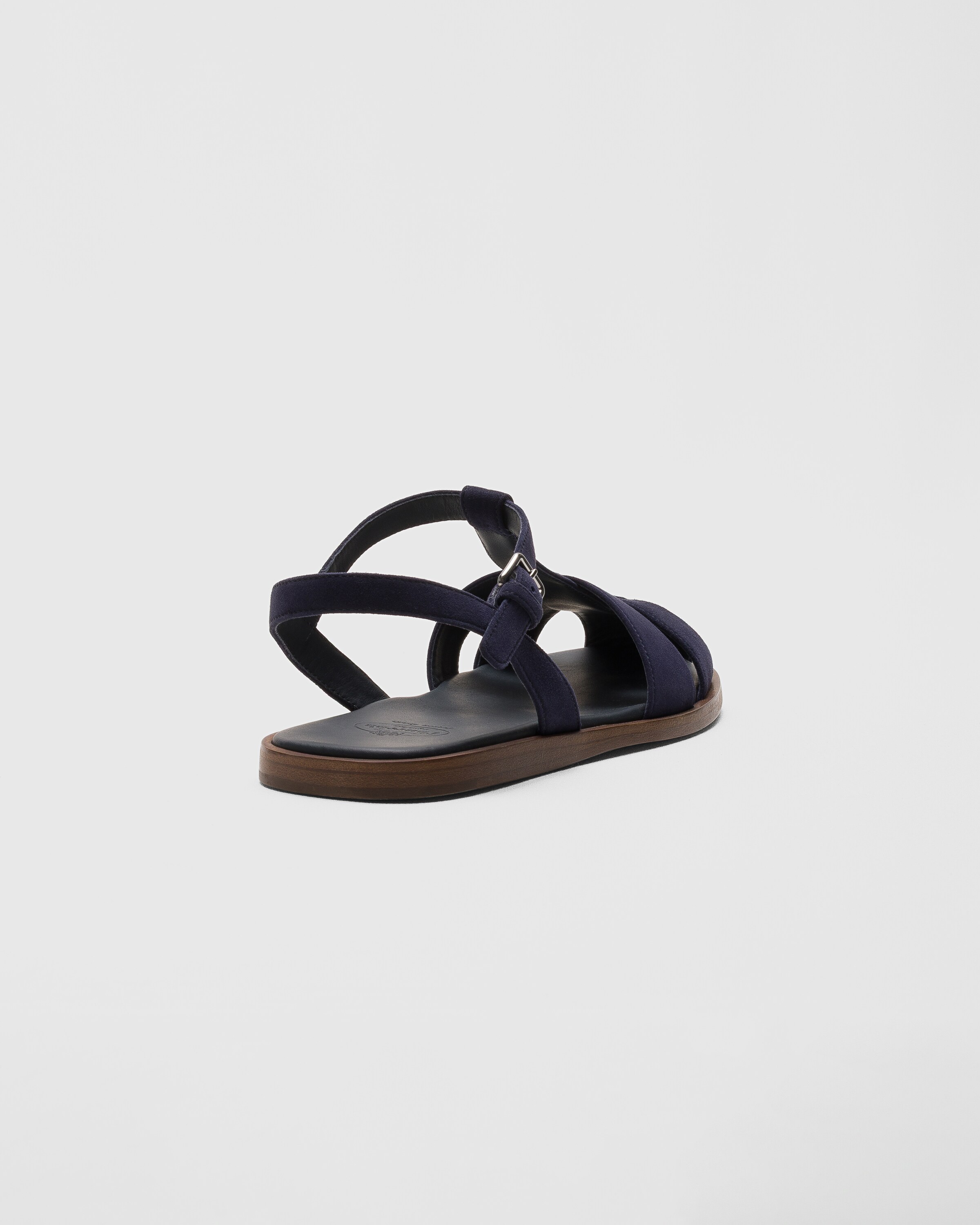 サンダル・ミュール Church'S Sandalo In Pelle Scamosciata Blue Suede Sandal | Church's