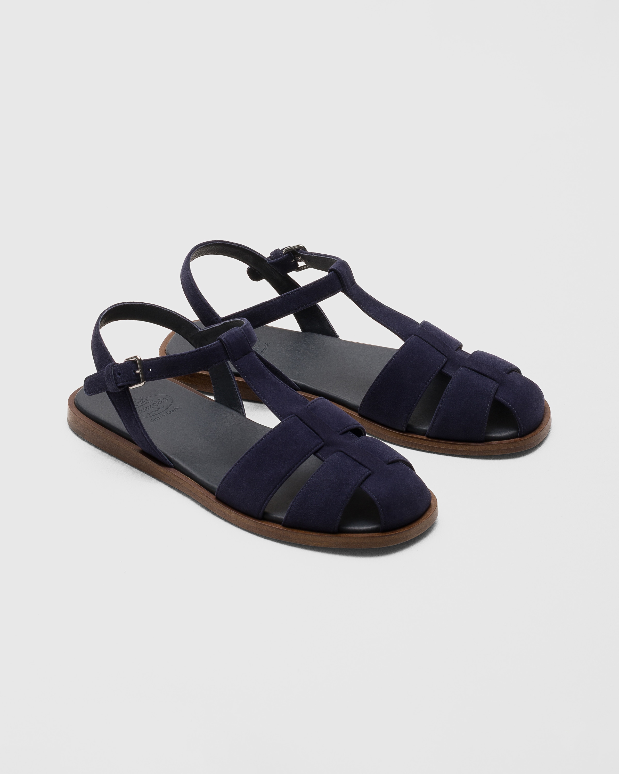 Sandalo in Pelle Scamosciata Blu | Church's