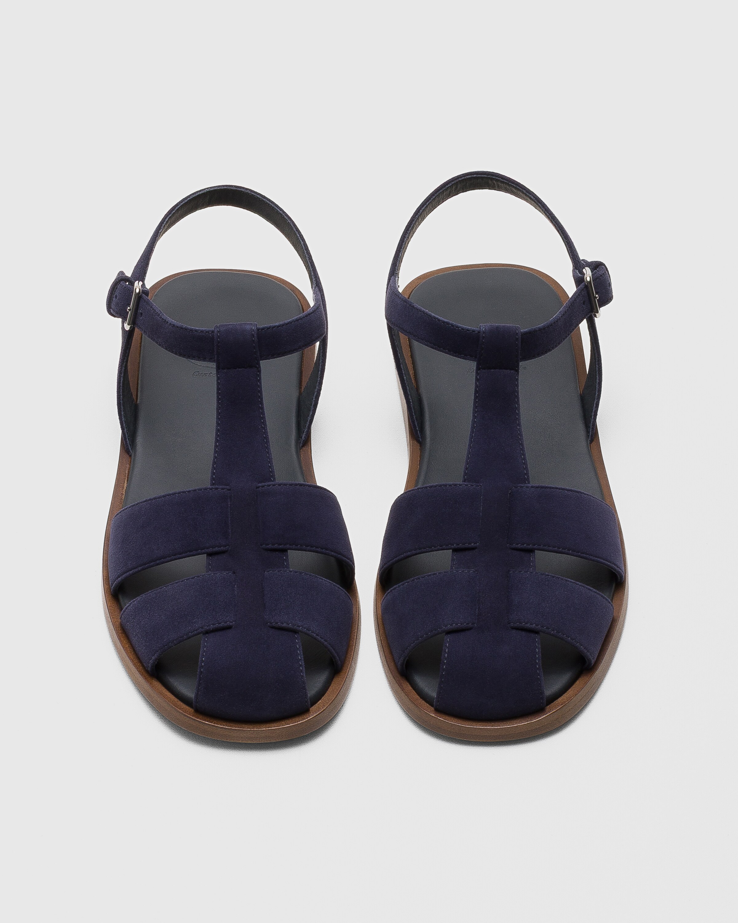 Sandalo in Pelle Scamosciata Blu | Church's