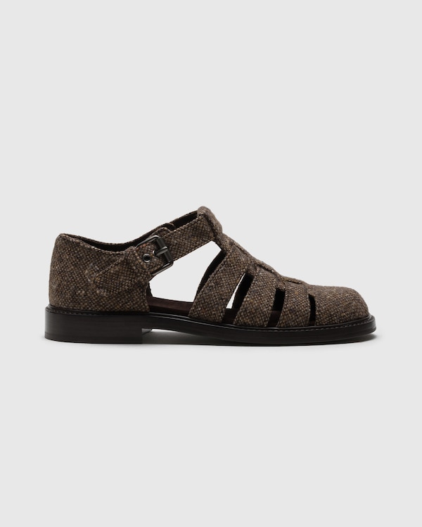 Sandale en laine