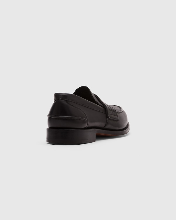 Calf Leather Loafer Black