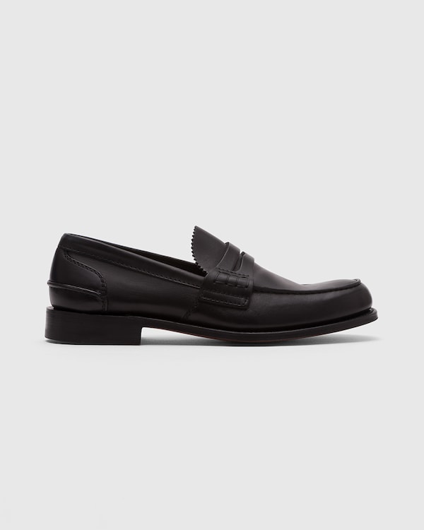 Calf Leather Loafer Black