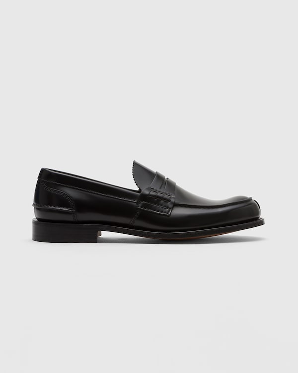 Mocassin en cuir Bookbinder effet fumé