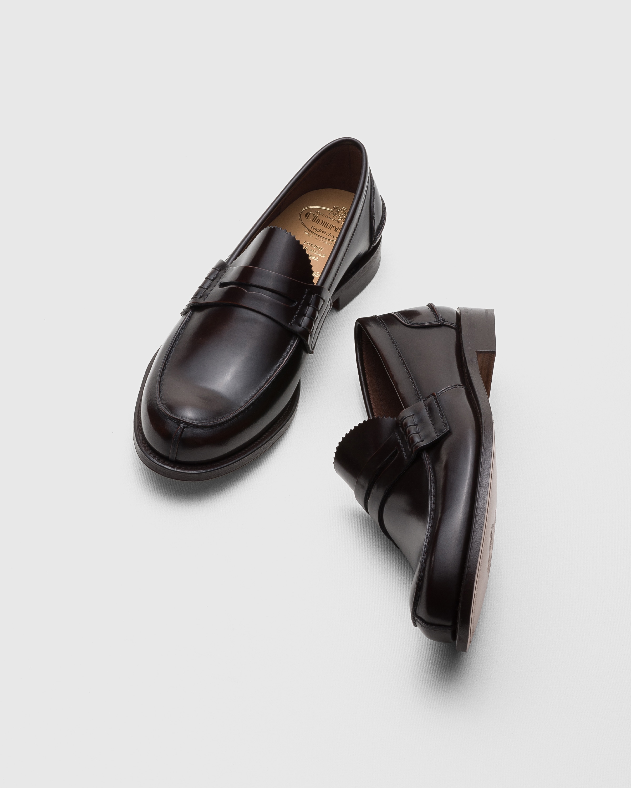 Ebony Bookbinder Fumè Penny Loafer | Church's