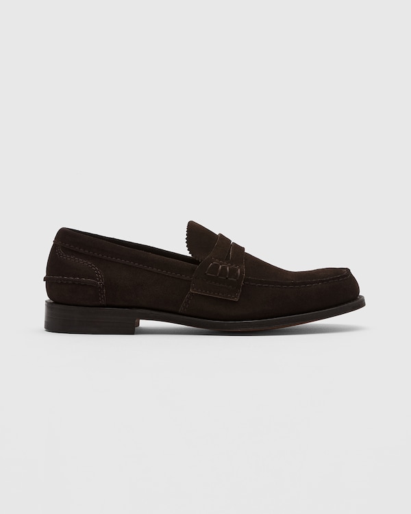 Mocassin en daim
