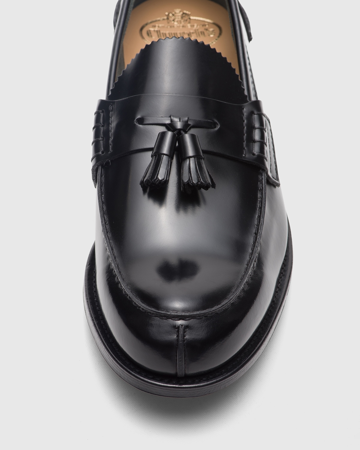 Chaussures Church's Barcroft Bookbinder Noir - Taille UK 8 (42,5) - Cuir, Vintage, Occasion
