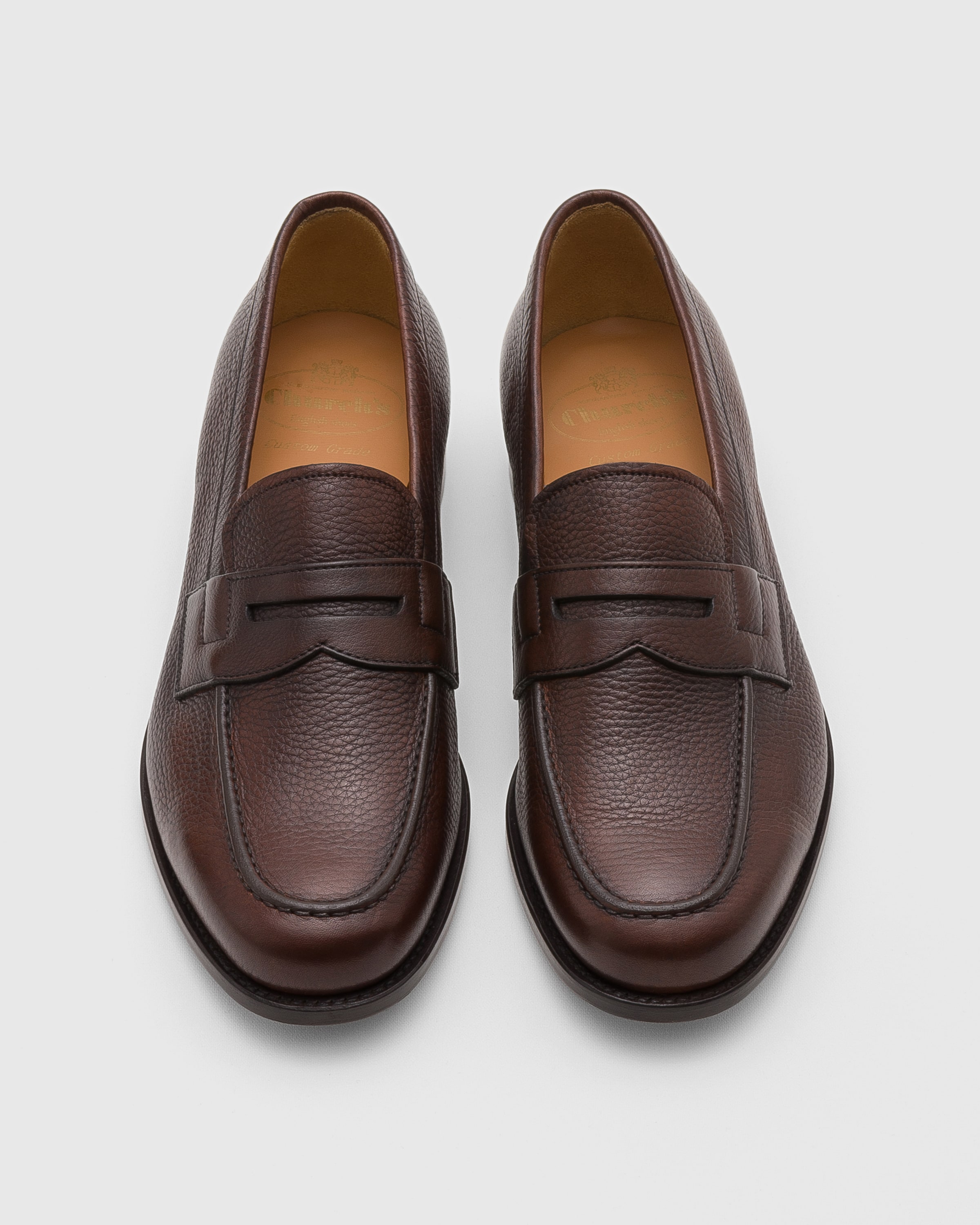 Burnt Soft Grain Calf Leather Loafer | Church's