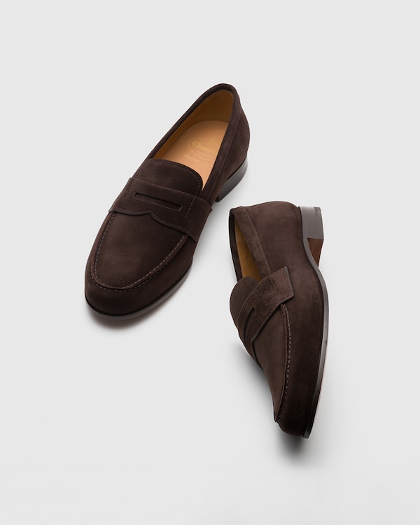 Soft Suede Loafer Ebony