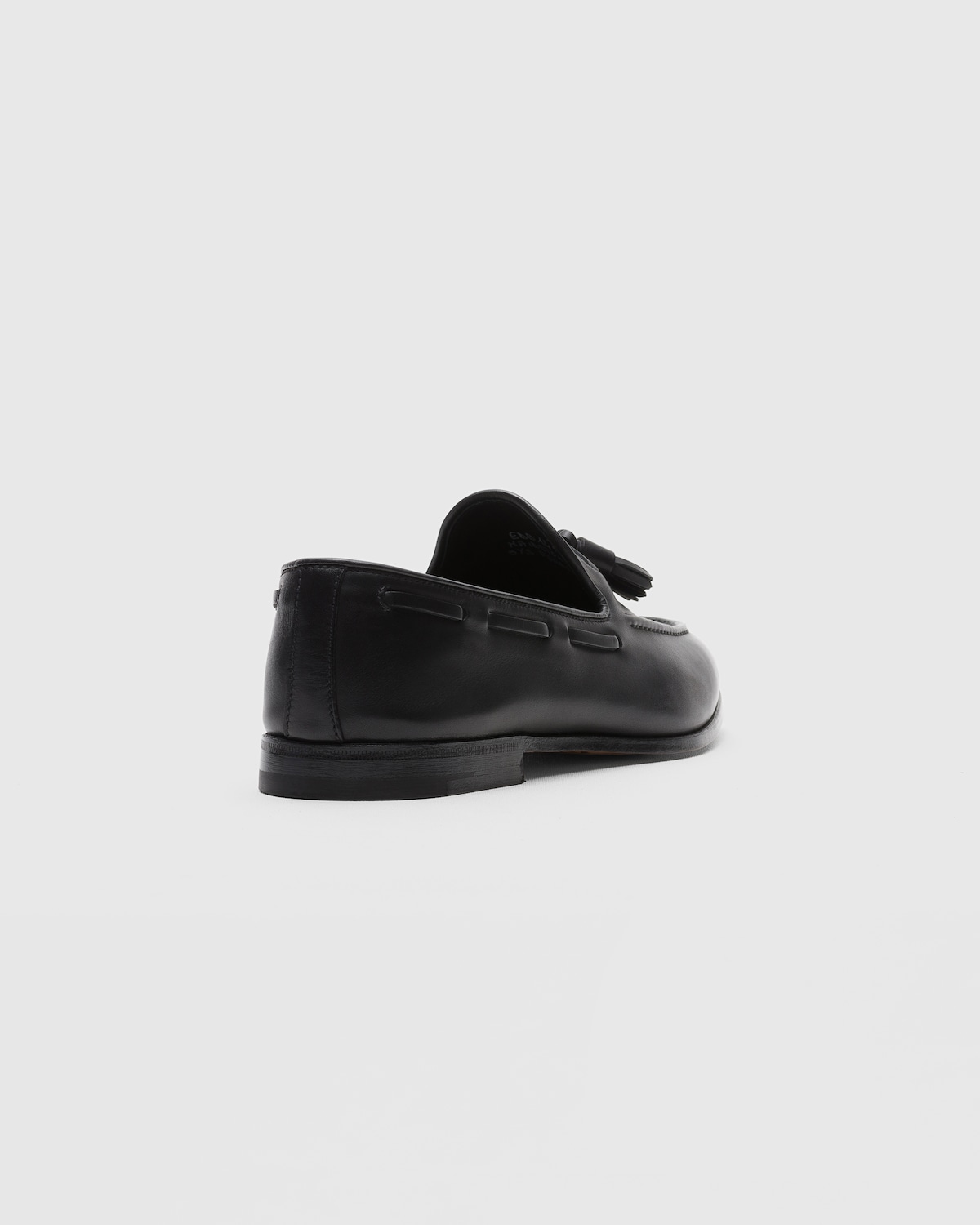 GG LOAFER WITH WEB IN BLACK CALFSKIN main image 0