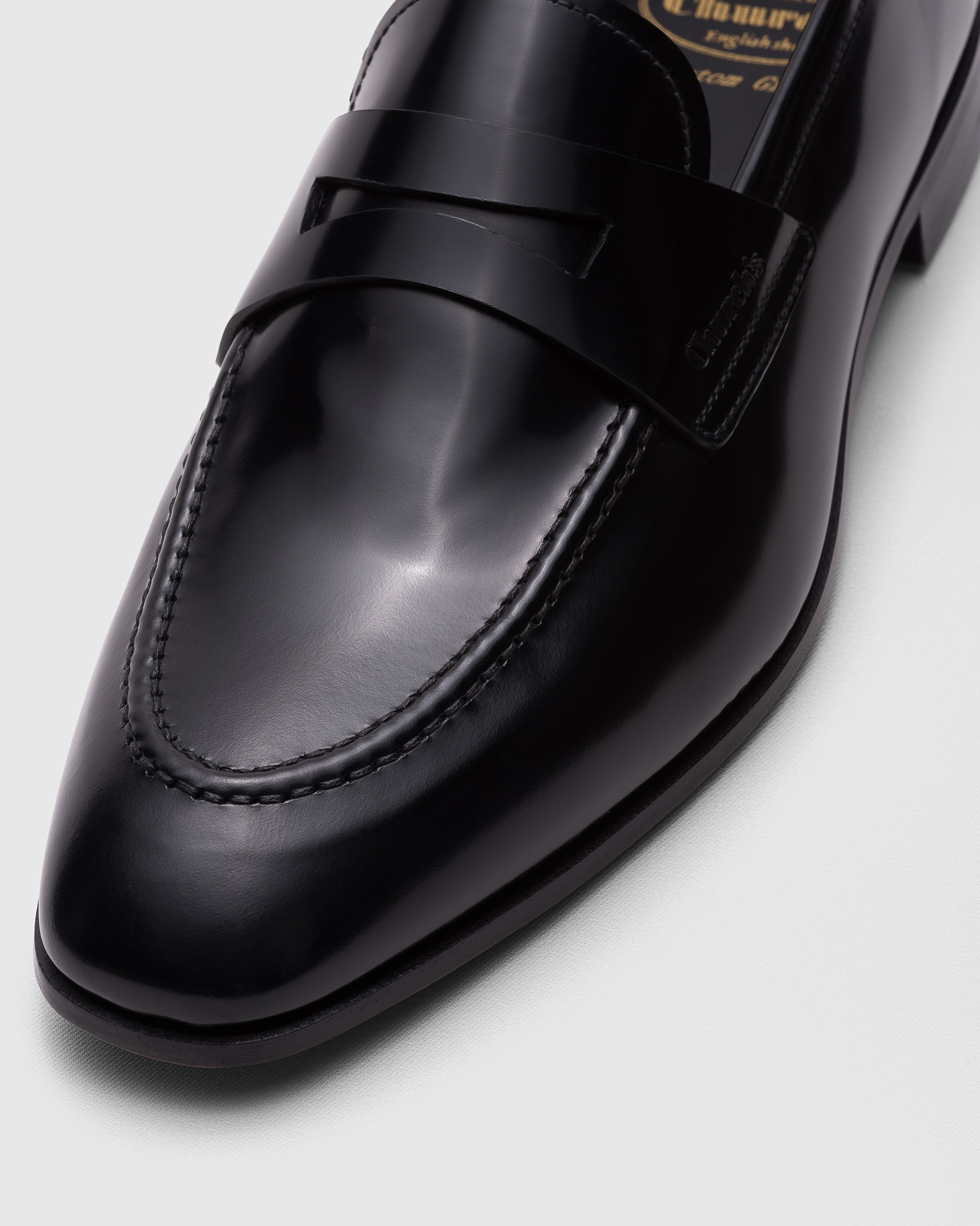 ブラック ポリッシュドフュメ ローファー | Church's