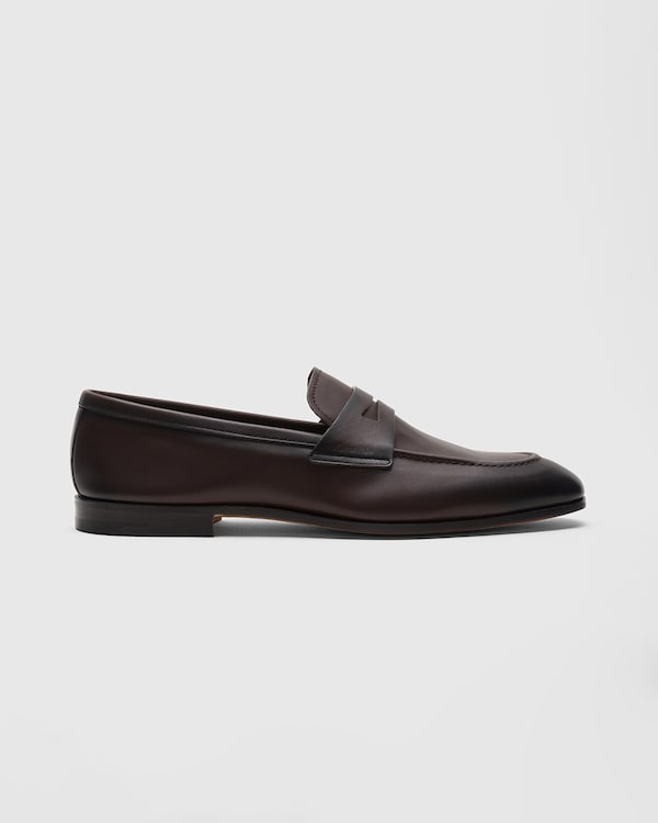 Mocassin en cuir de veau