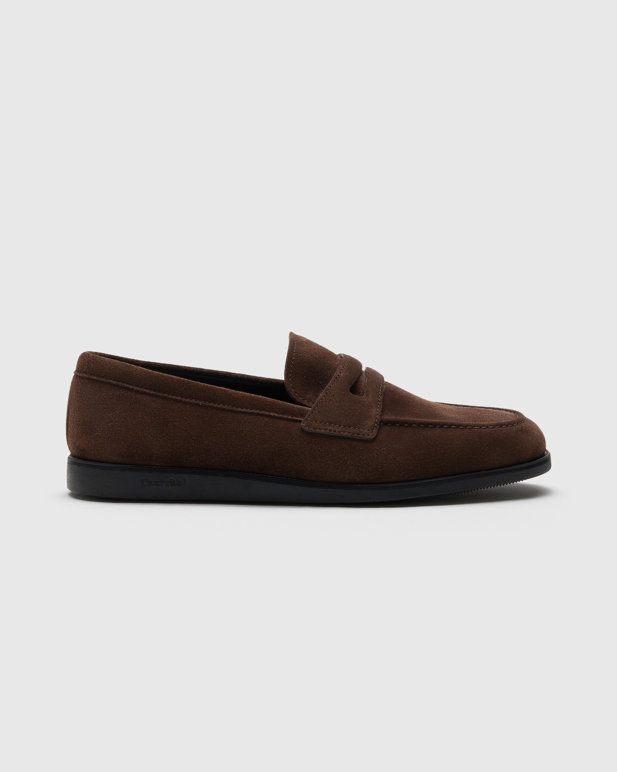 Black/Brown スエード ローファー | Church's
