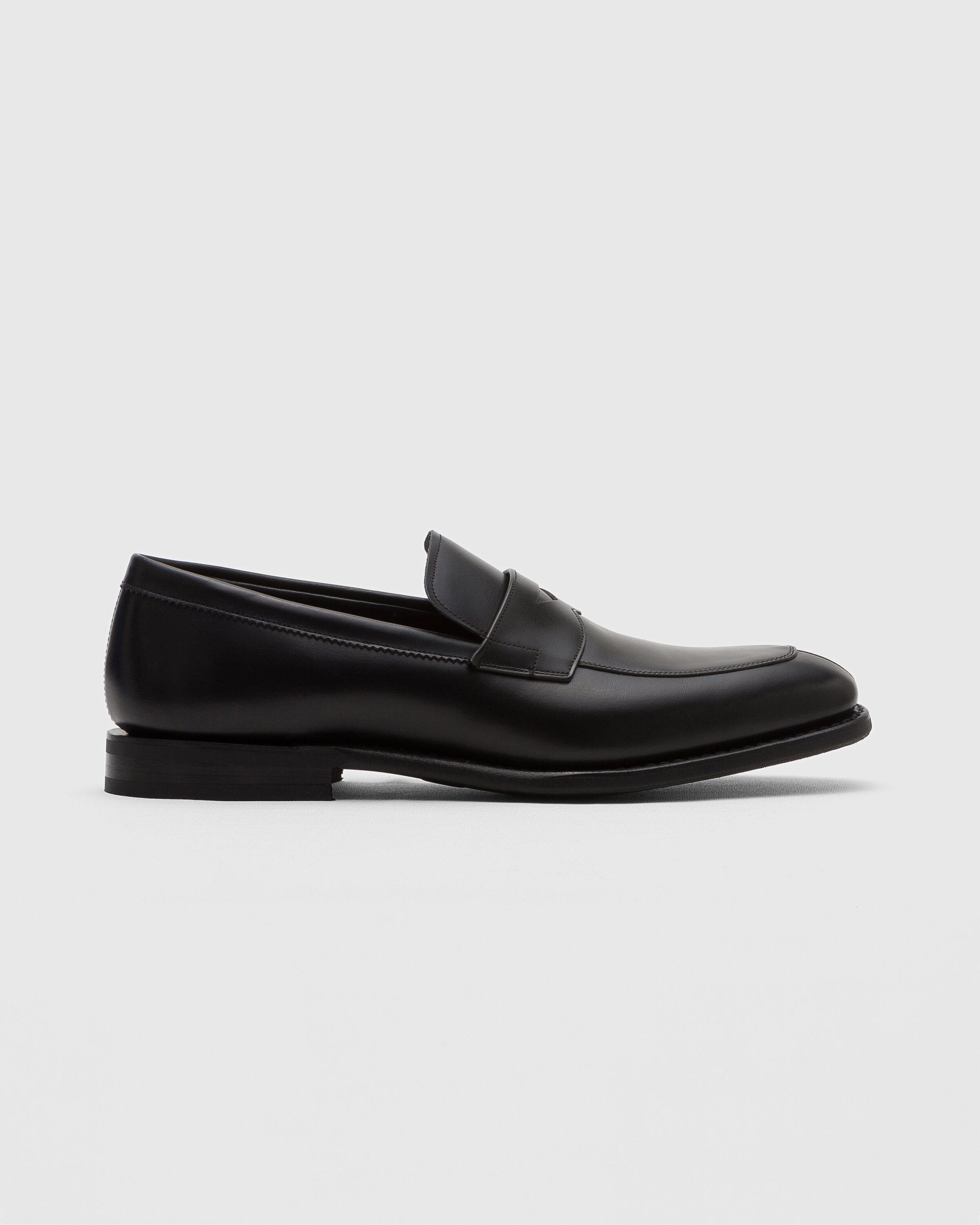 Black Calf Leather Loafer | Church's