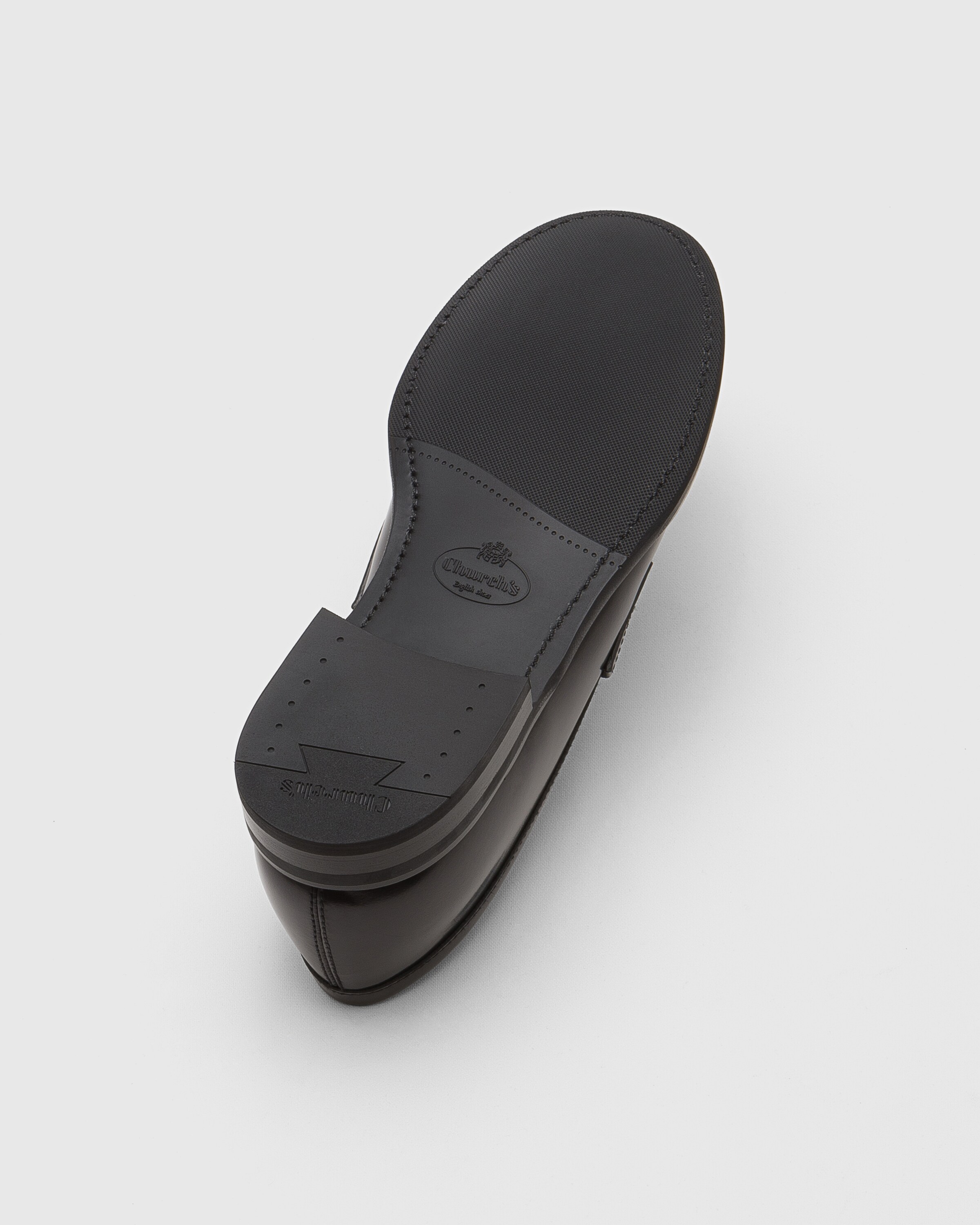 Black Bright Calf Leather Loafer | Church's