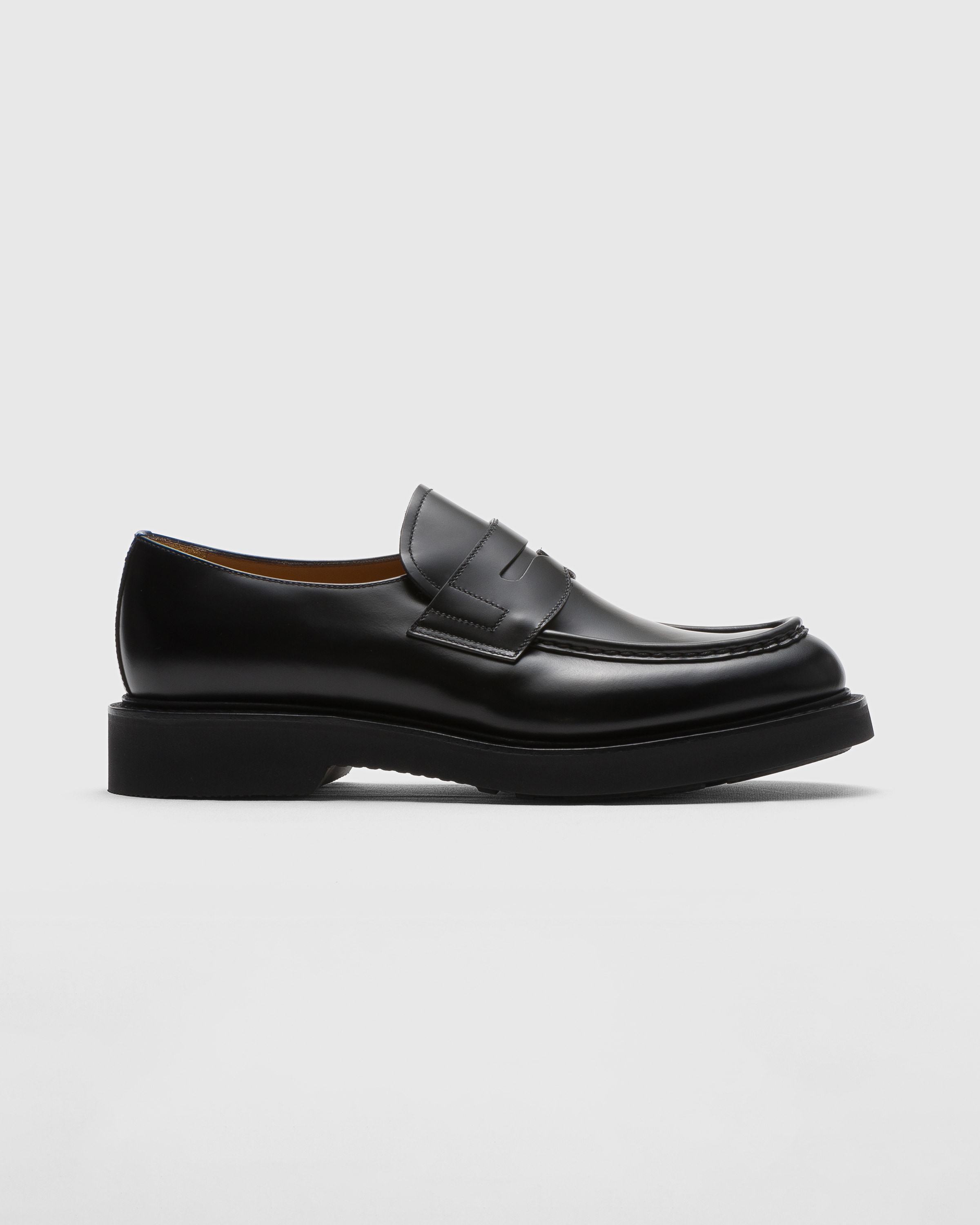 Black Rois Calf Leather Loafer | Church's