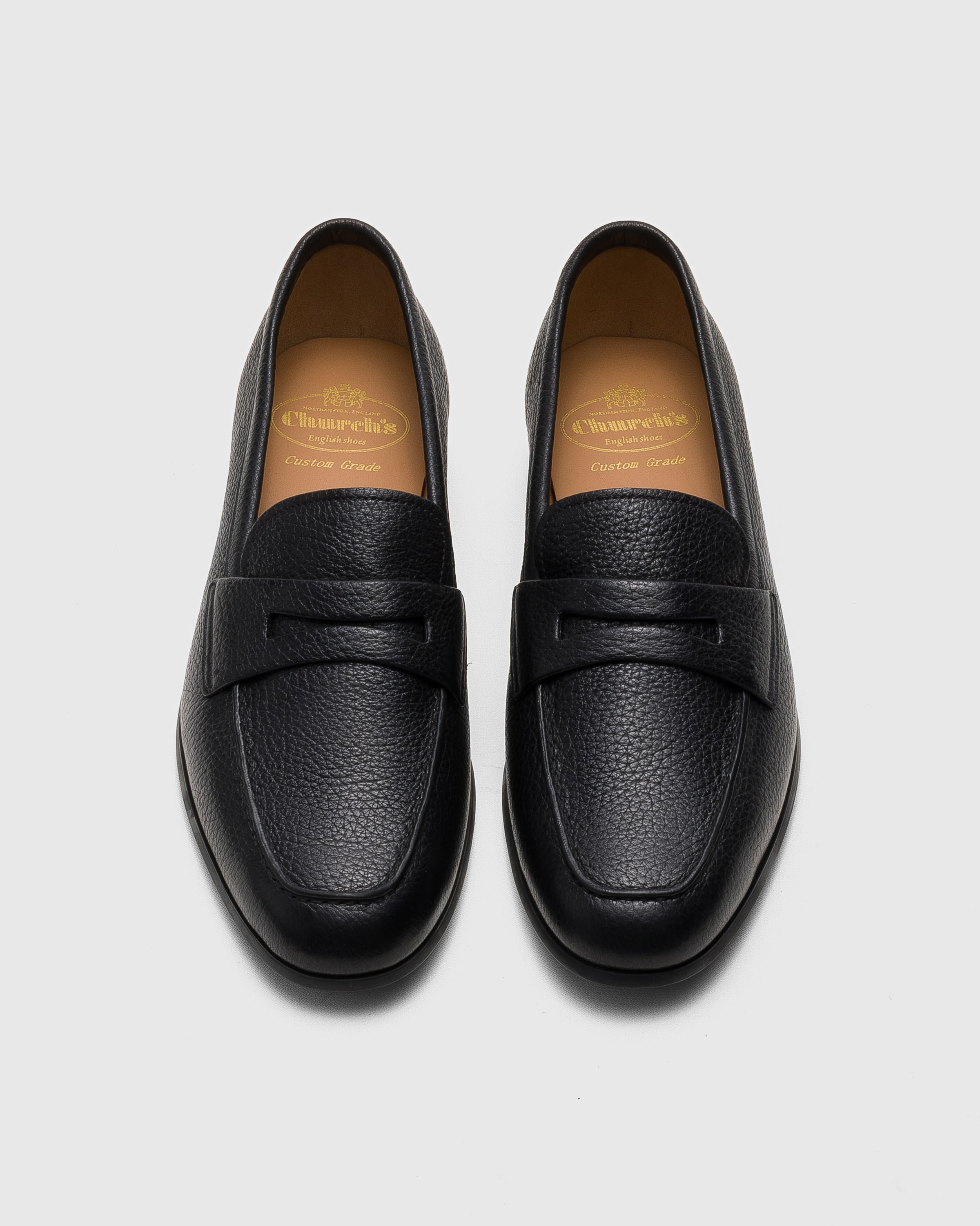 Black Deerskin Loafer with Antique Finish | Church's