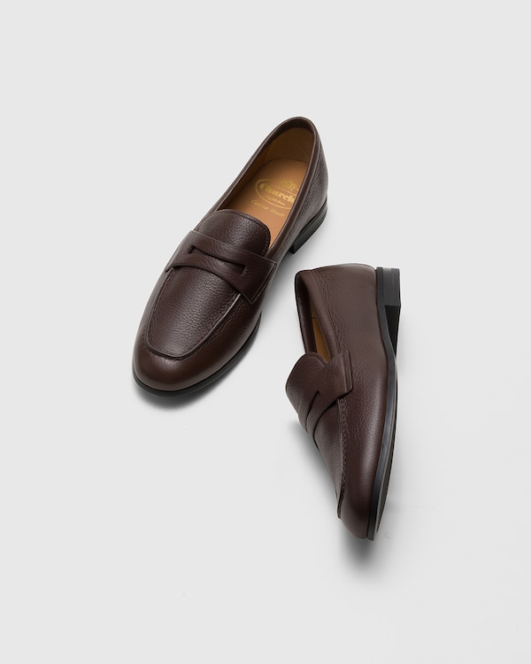 AL-20110/Deerskin-Coin Loafer