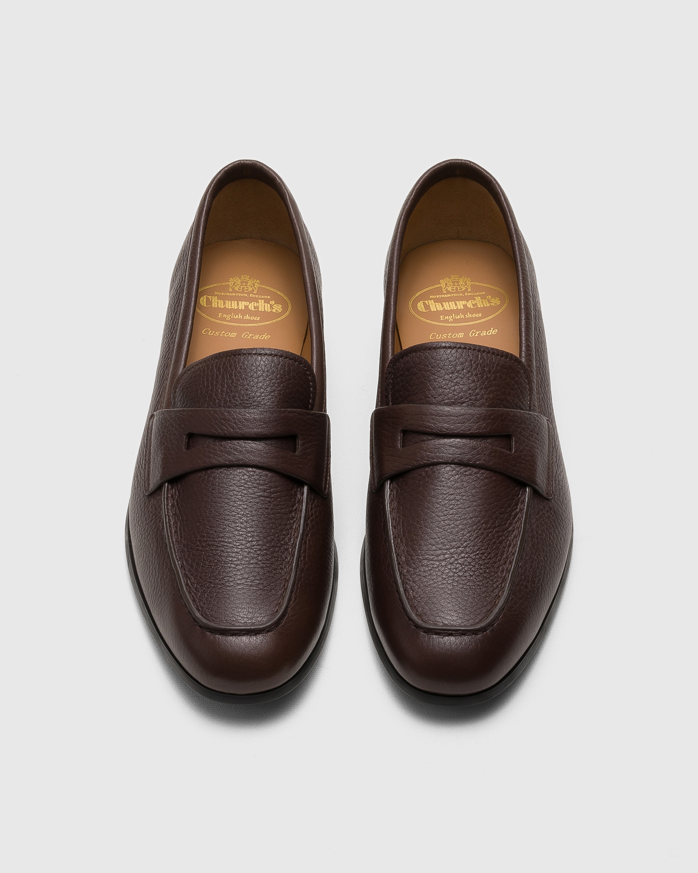 Brown Deerskin Loafer with Antique Finish | Church's