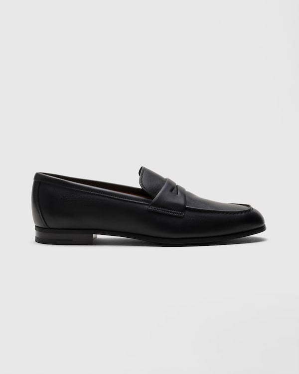 Mocassin en cuir de veau
