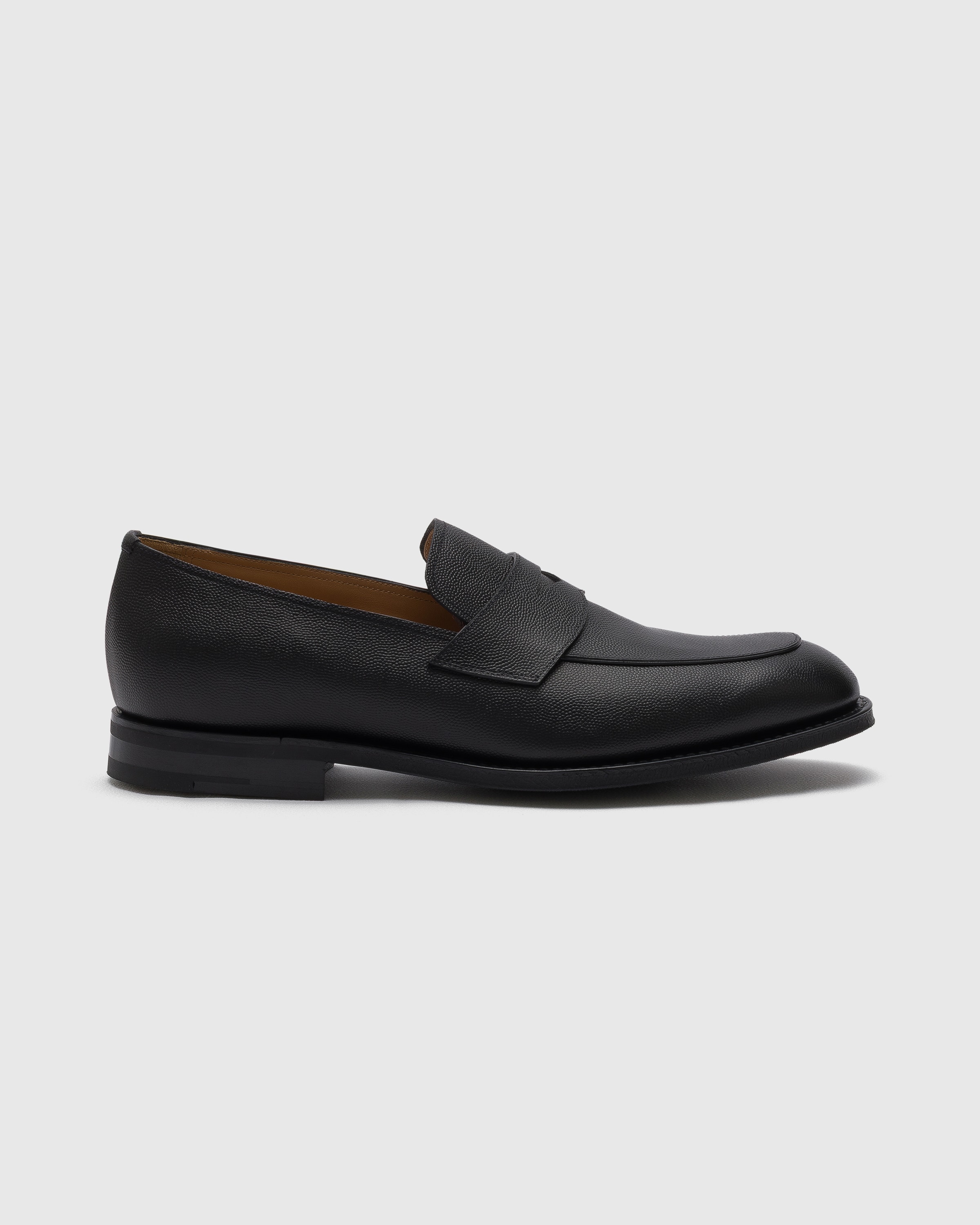 Black Grain Calfskin Loafer | Church's