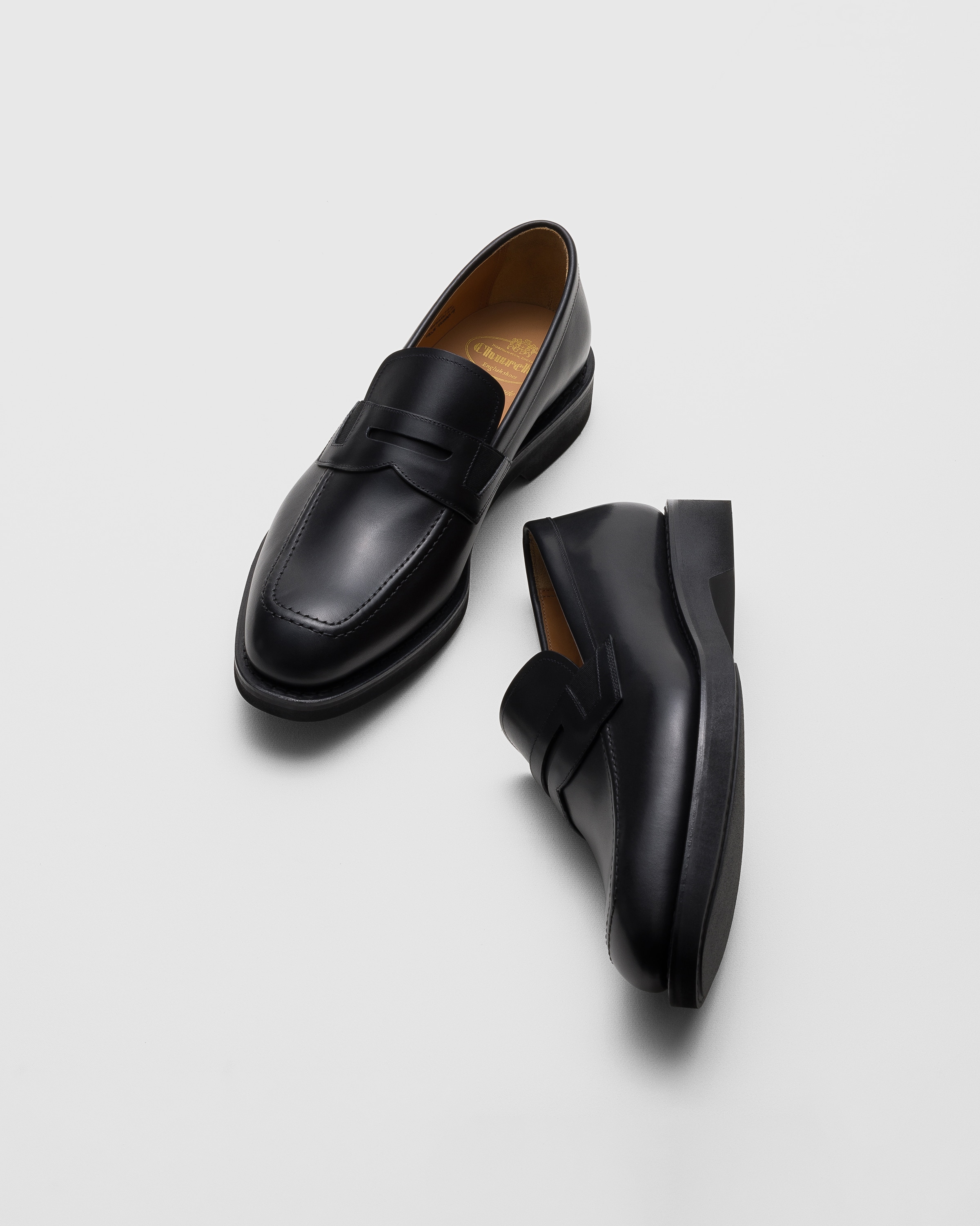 Black Calfskin Loafer | Church's