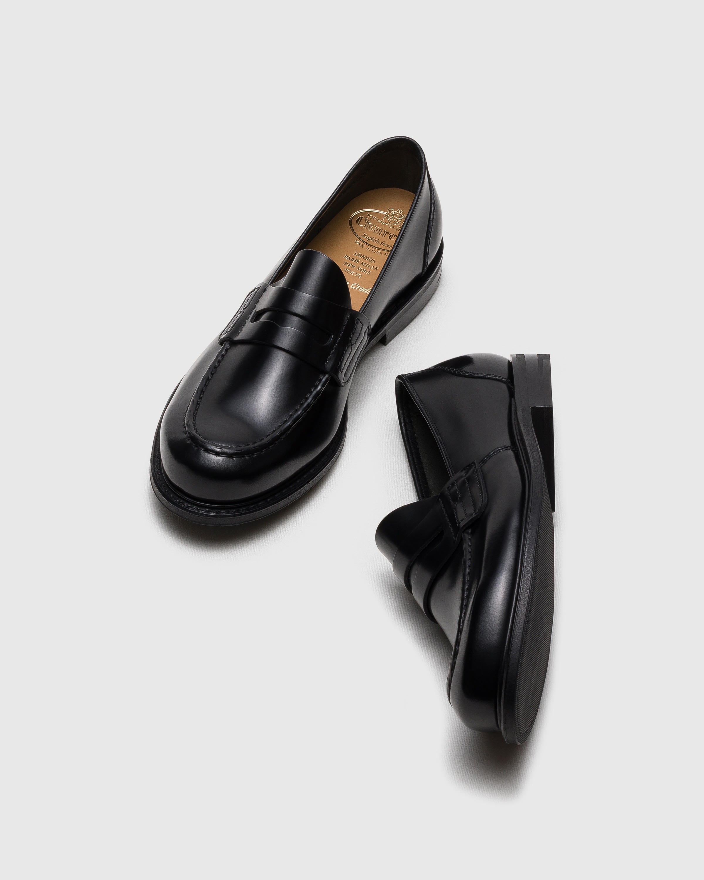 Mocassin en cuir Fumé Bookbinder