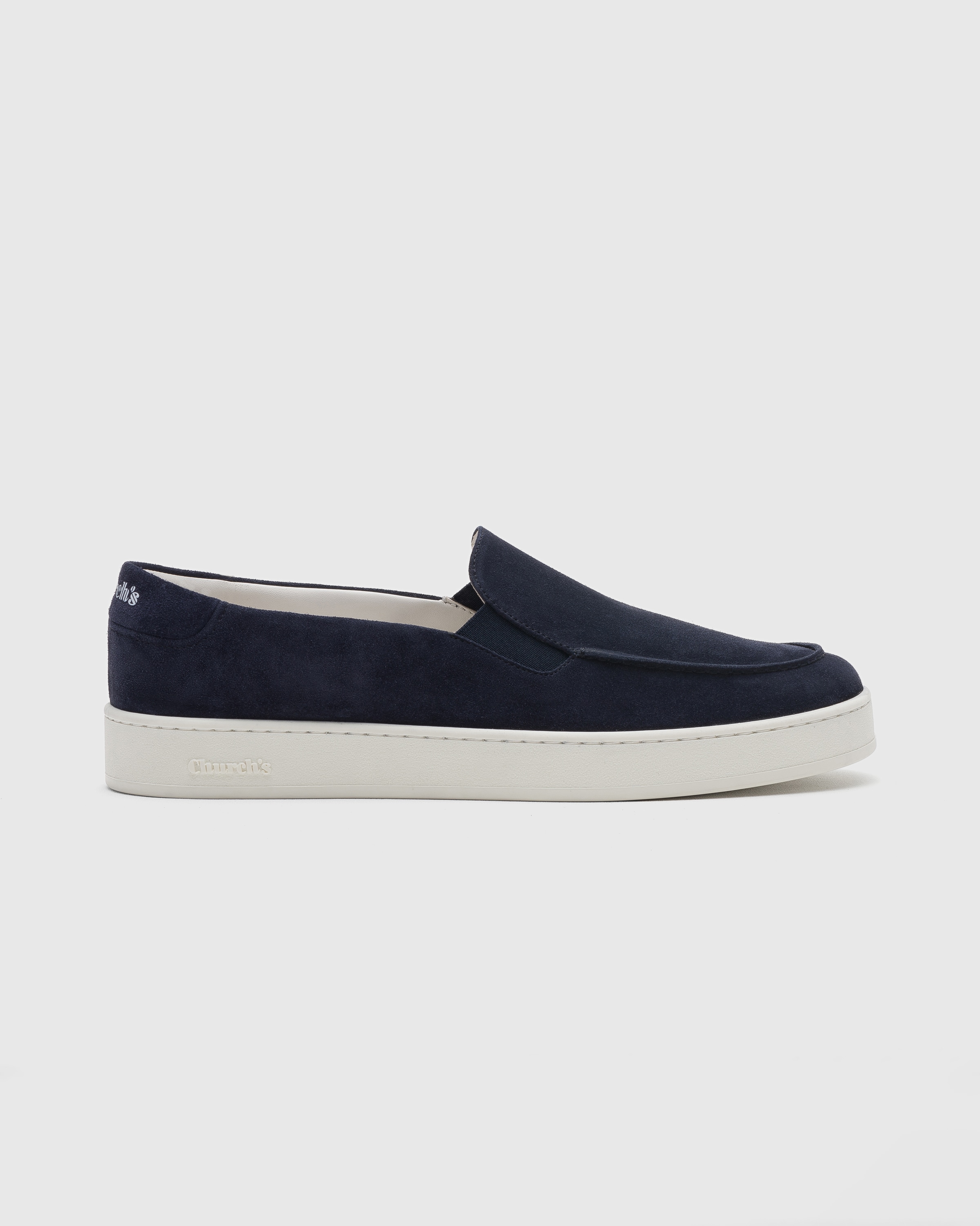 スニーカー CHURCHS Women Sneakers EEG077FG000009CA F0ABM Blue Blue Soft Suede Sneaker | Church's
