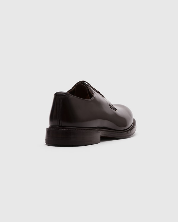 Derby à Liant Poli Ebony Clair