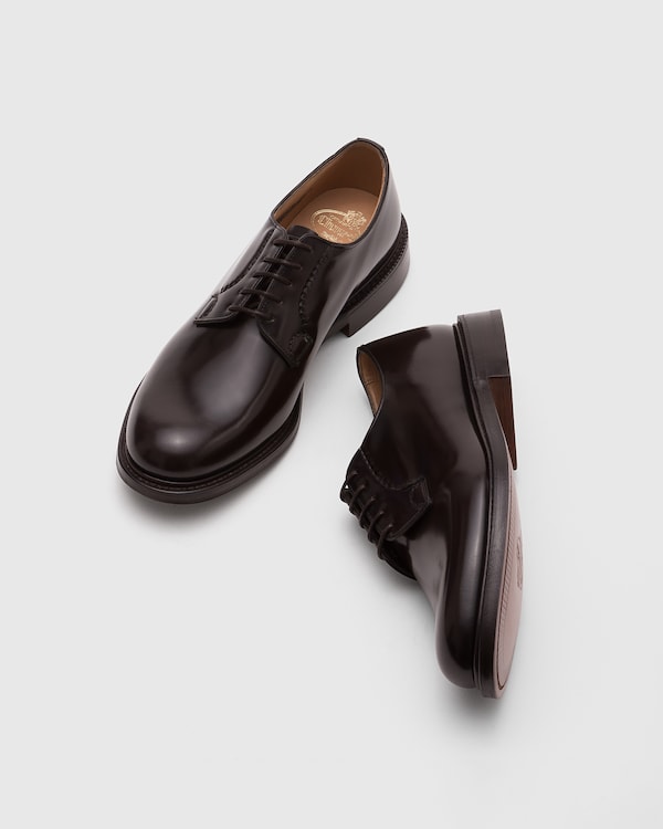 Derby à Liant Poli Ebony Clair