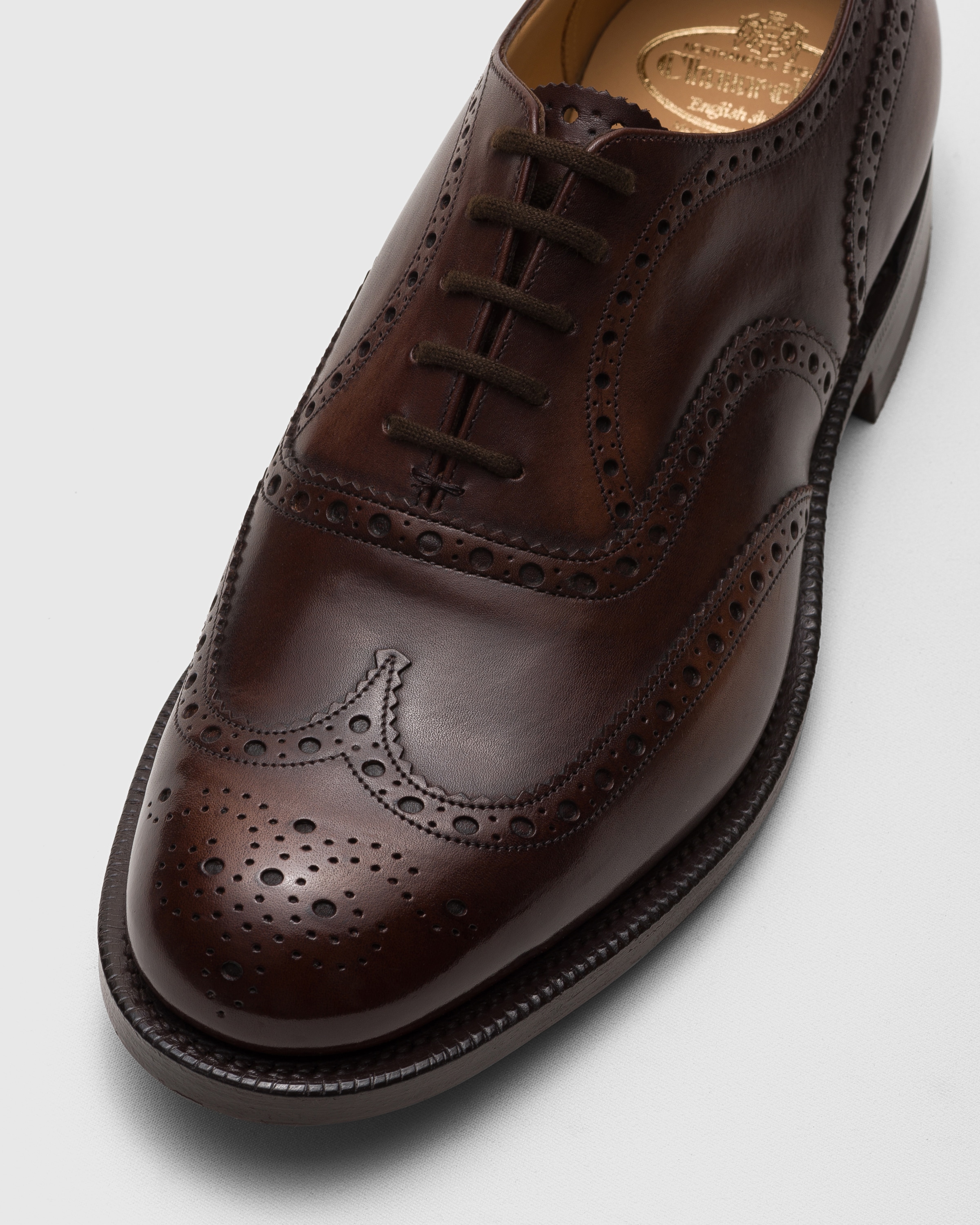 Men's Bleached Calfskin Oxford Brogue ideal for Business Church's
