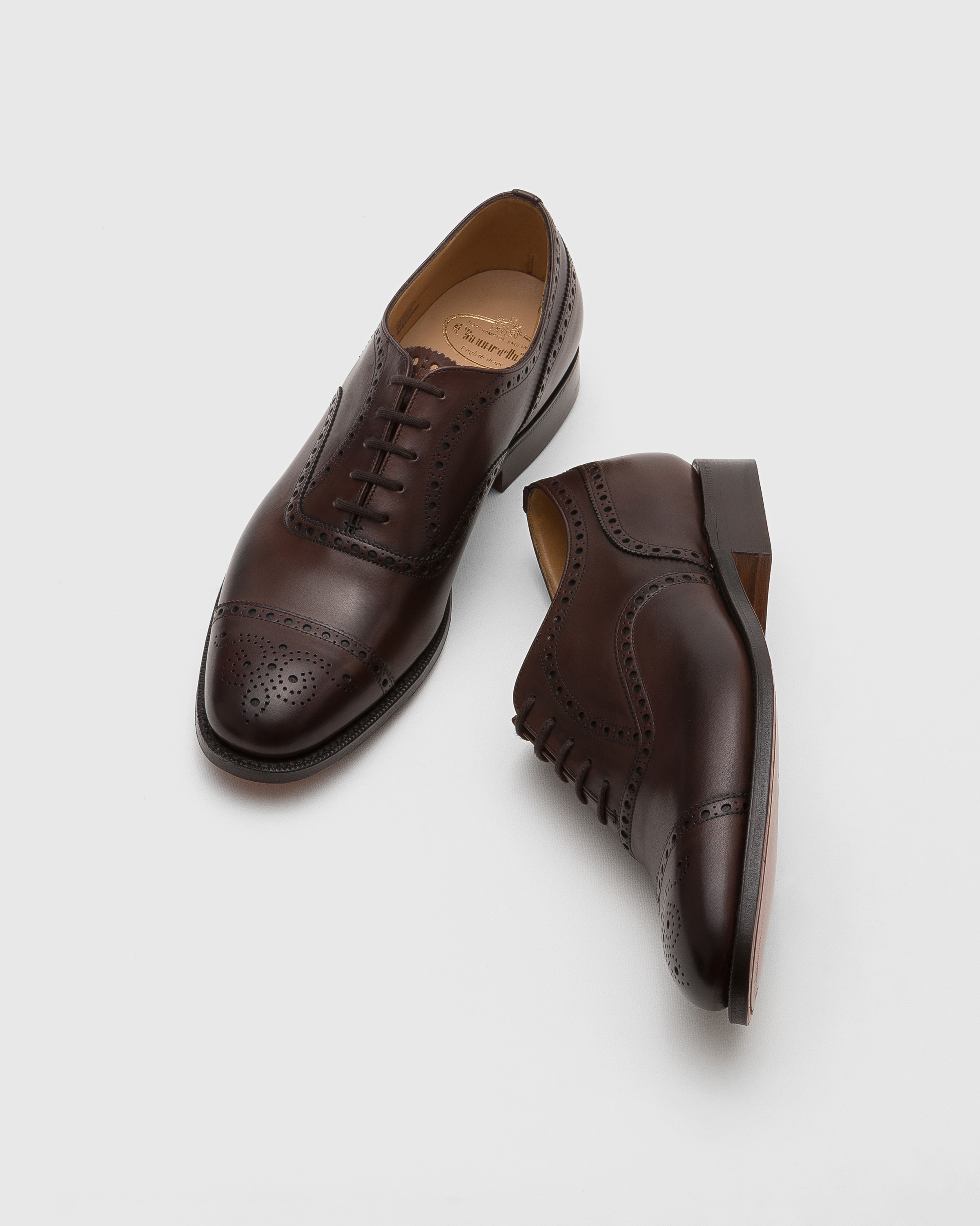 Men's Nevada Leather Oxford Brogue Brown | Church's