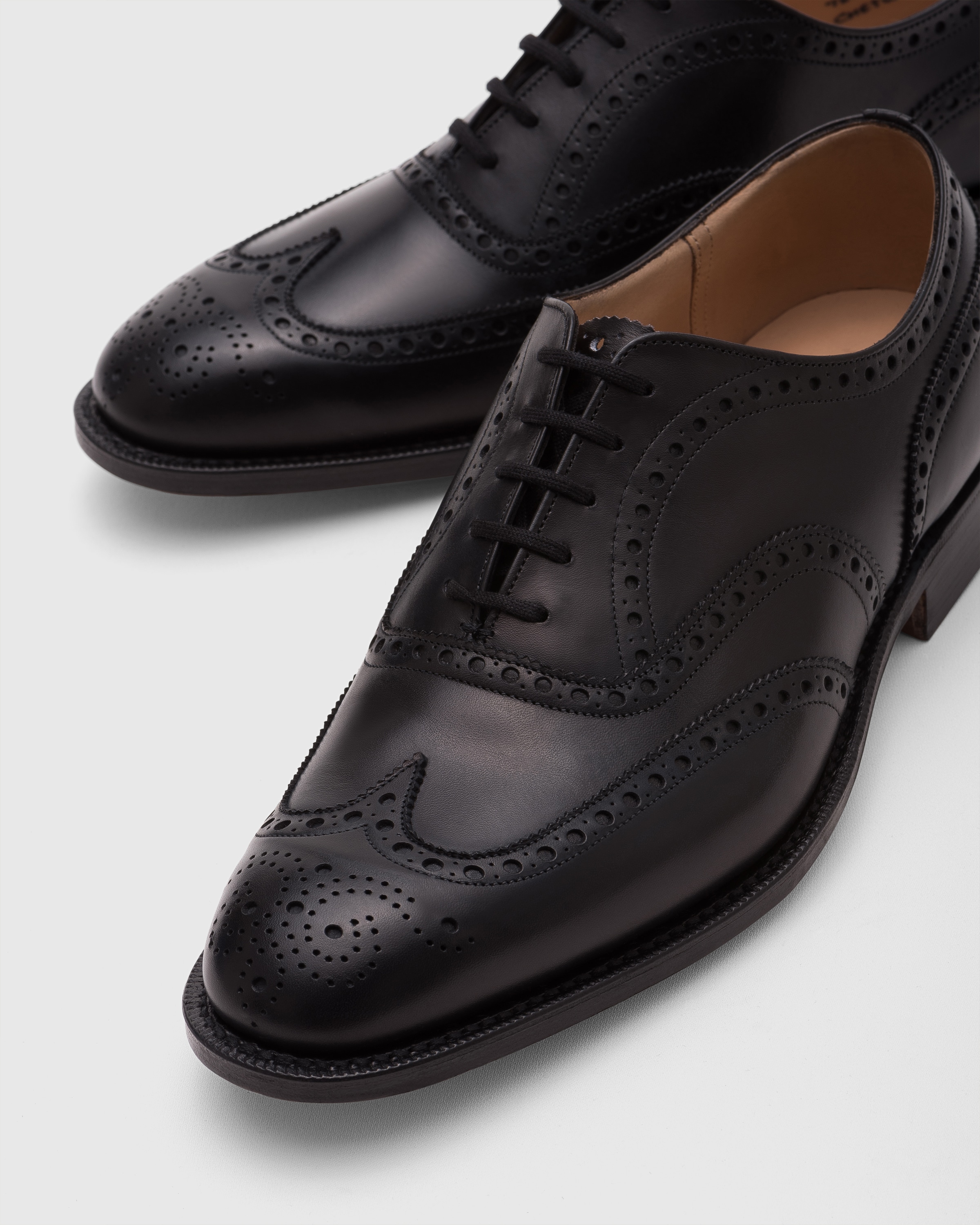 Black Calf Leather Oxford Brogue | Church's