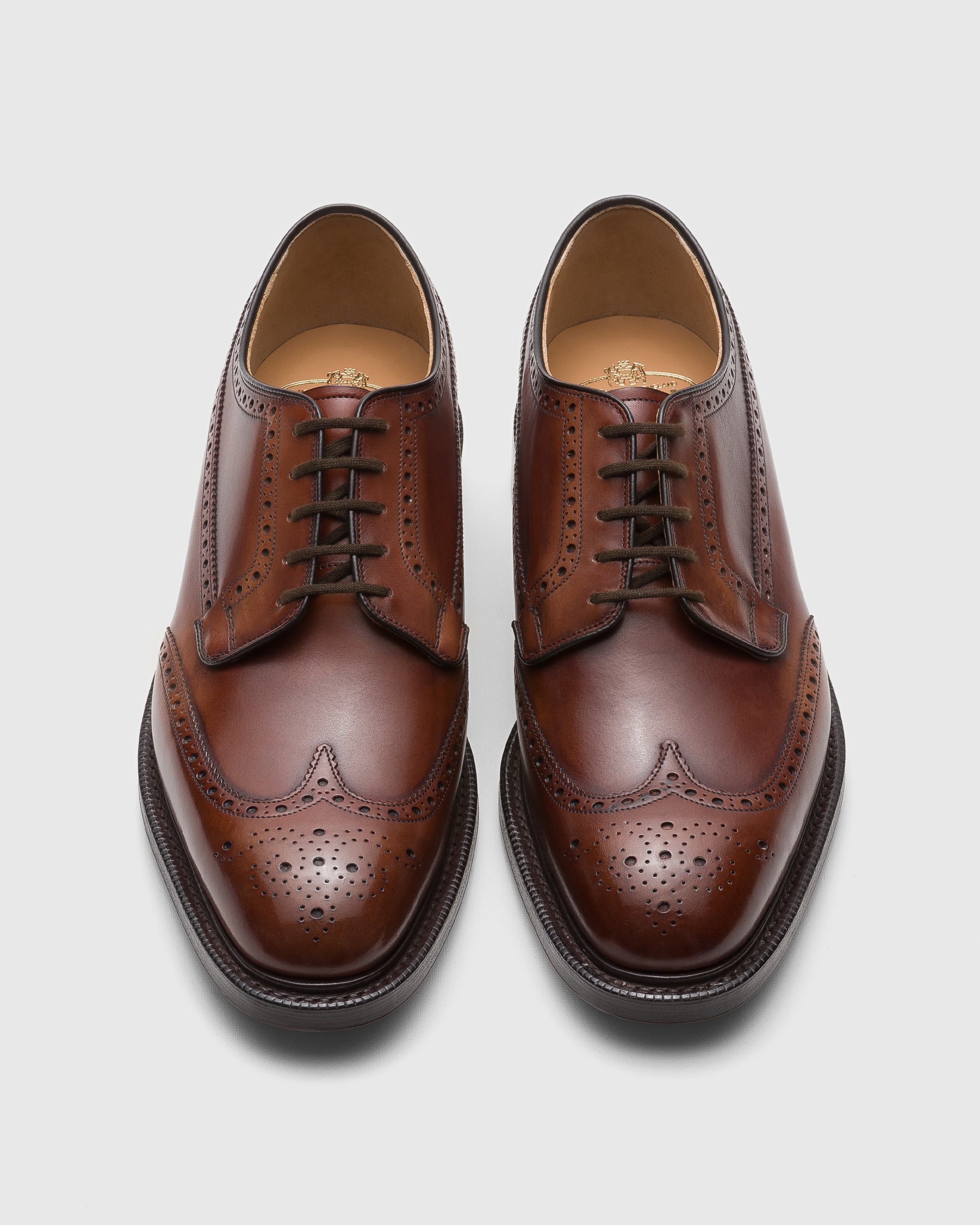 Men's Bleached Calfskin Derby Brogue ideal for Business