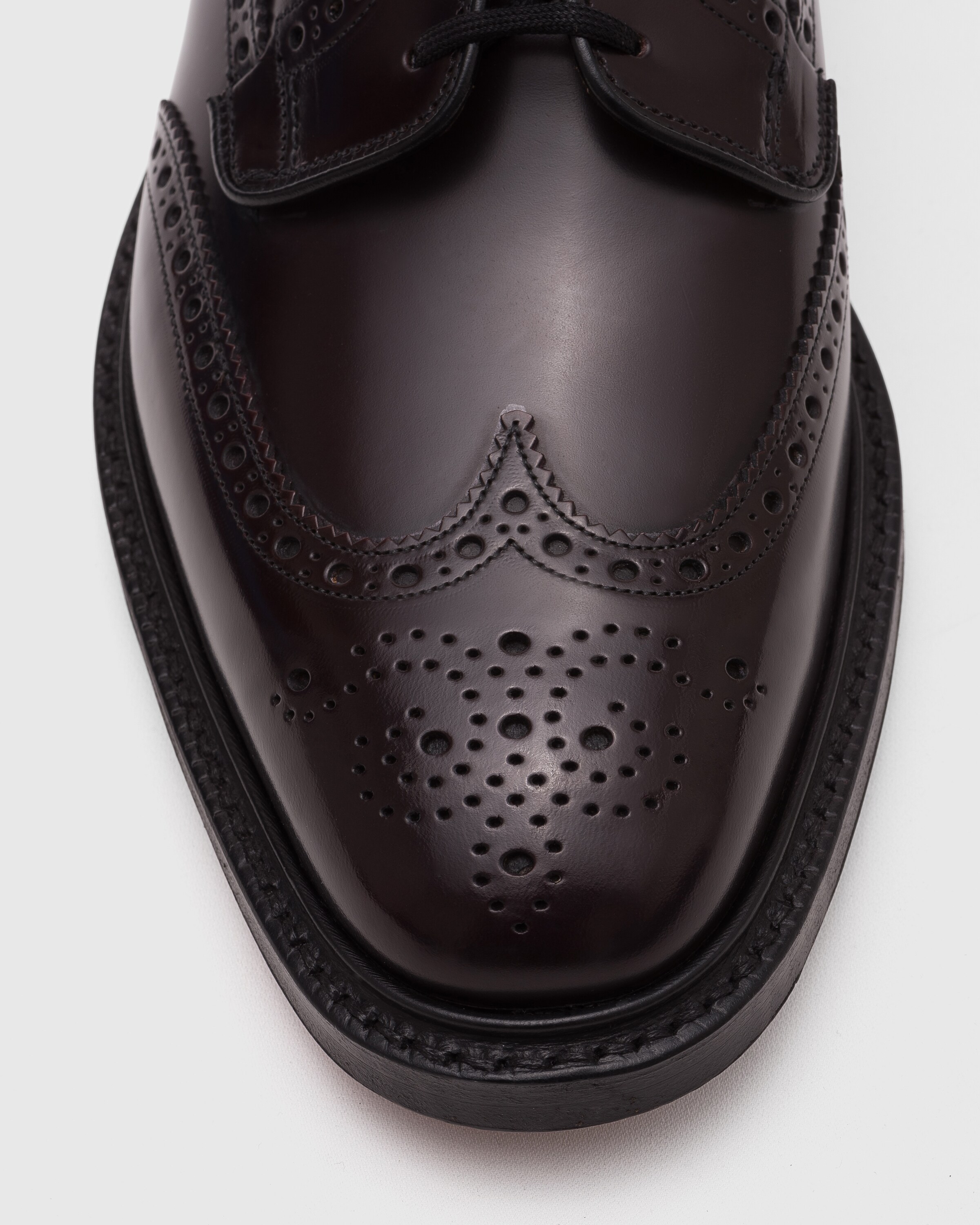 Burgundy Polished Binder Derby Brogue | Church's Burgundy Polished Binder Derby Brogue | Church's
