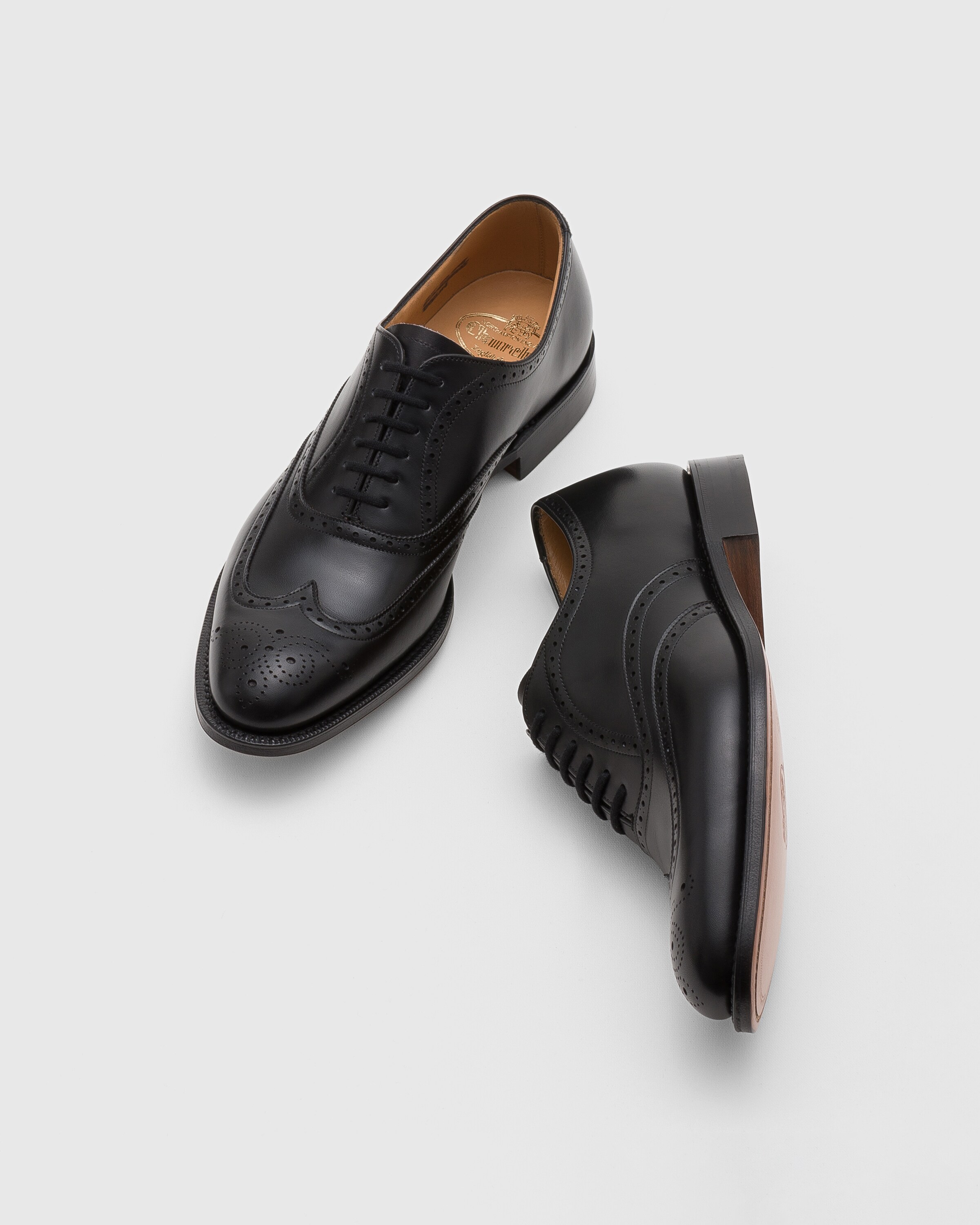 Church's black 310 brogues hotsell