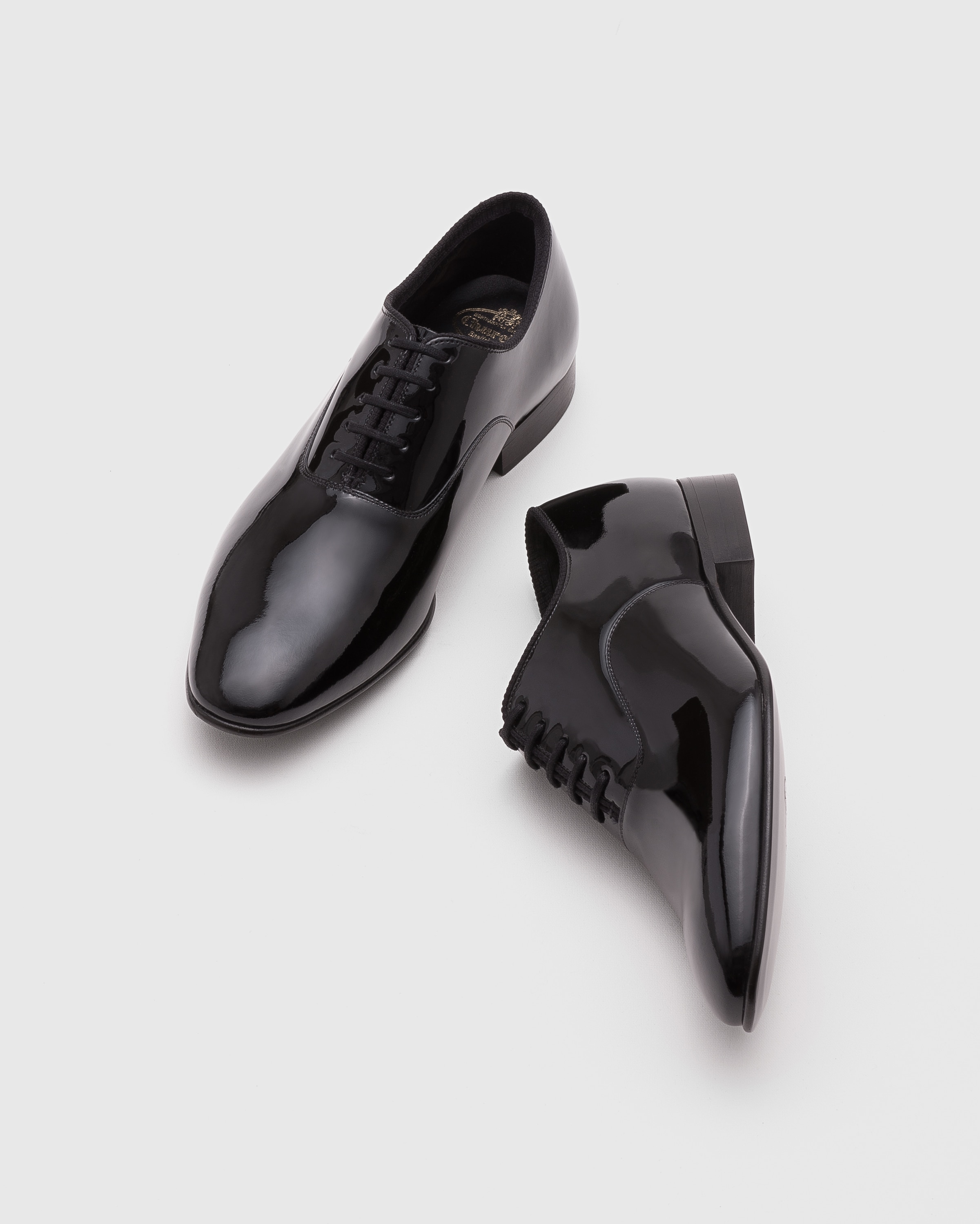 Men's Patent Leather Oxford Black