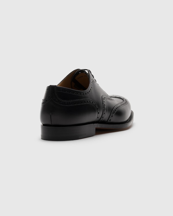 Calf Leather Oxford Brogue Black
