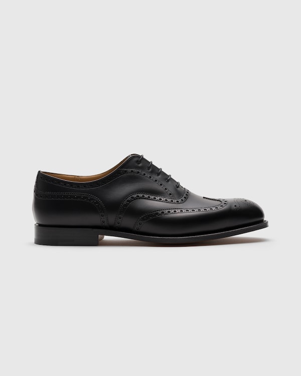 Calf Leather Oxford Brogue Black