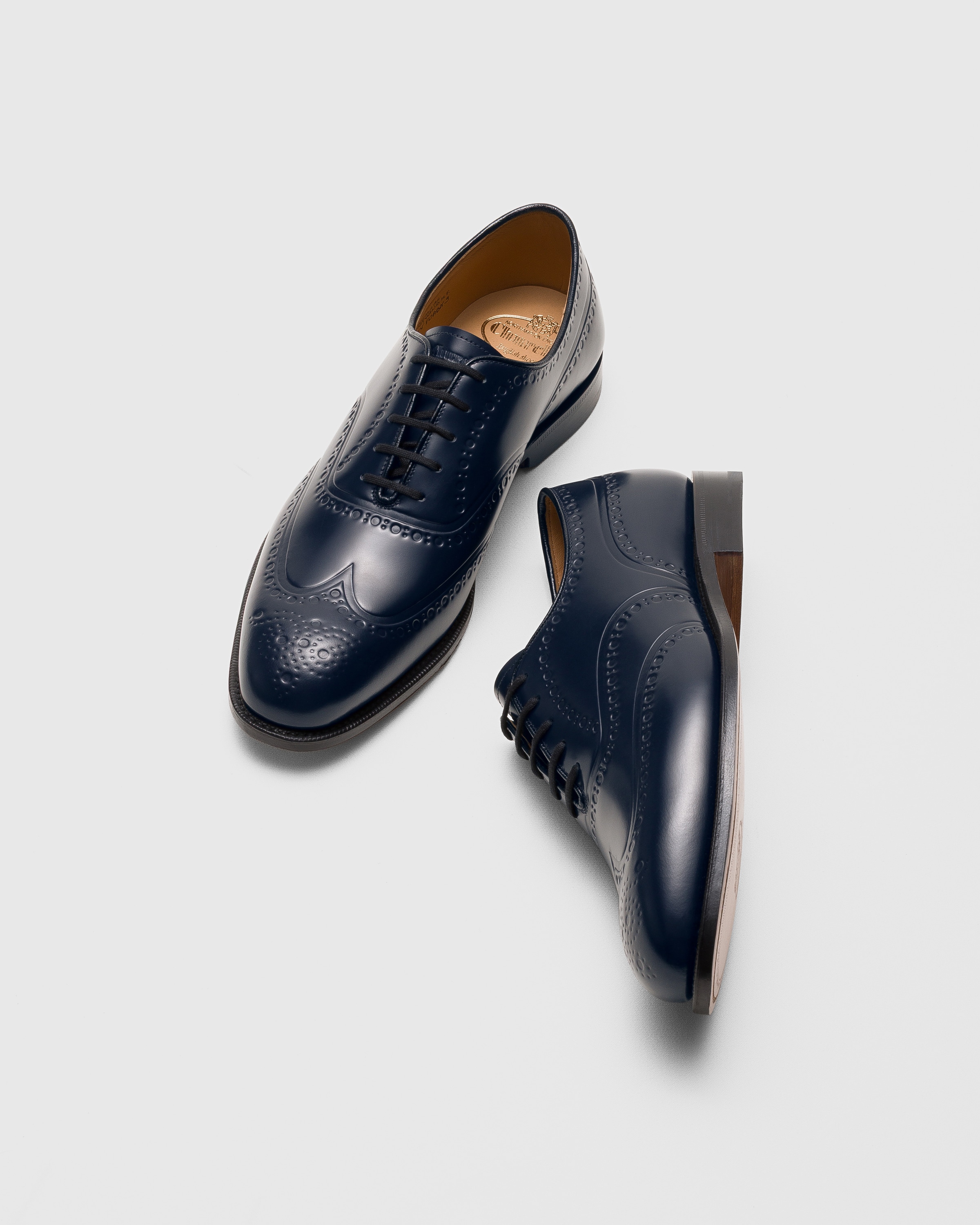 Blue Polished Binder Oxford Brogue | Church's