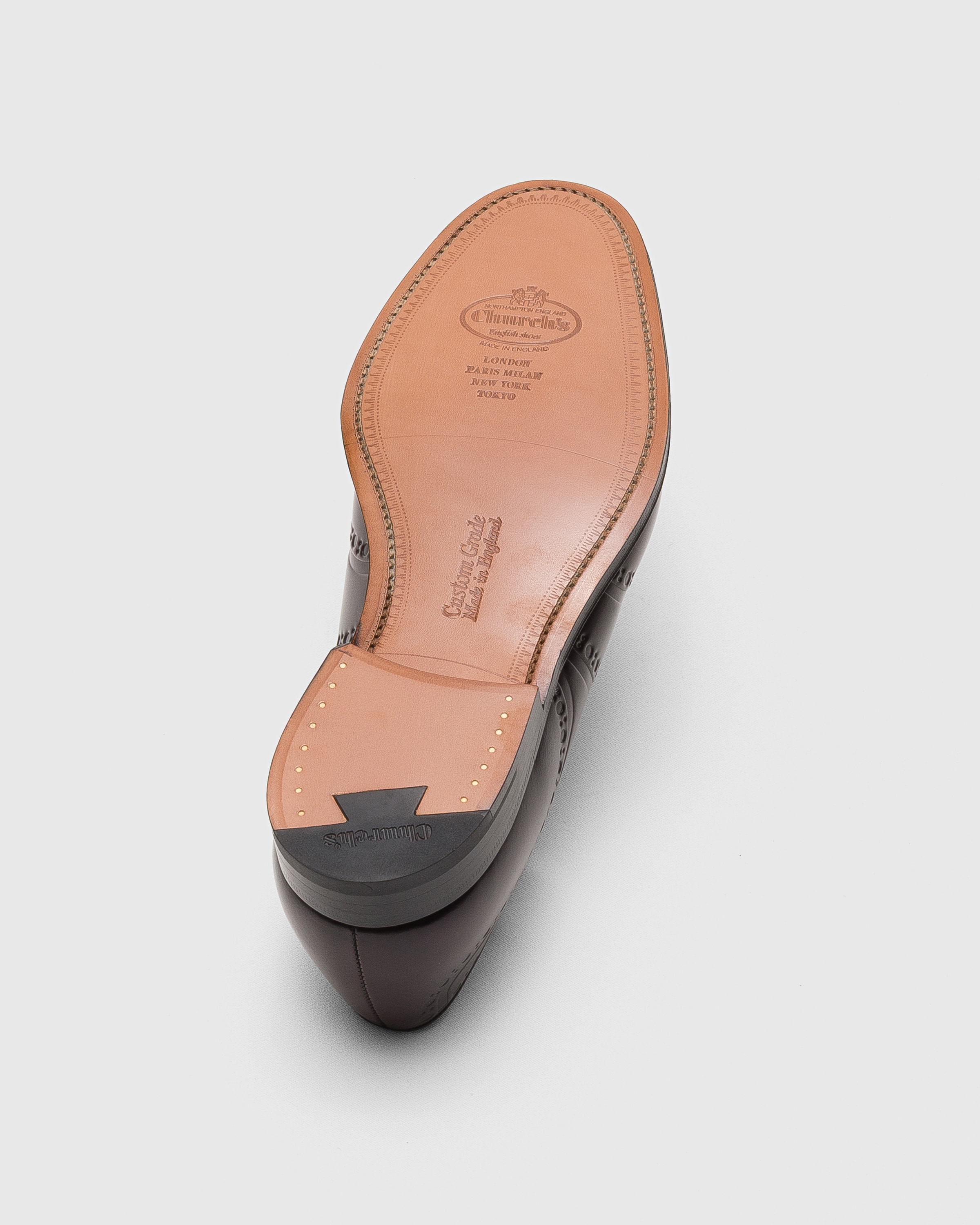 Burgundy Polished Binder Oxford Brogue | Church's