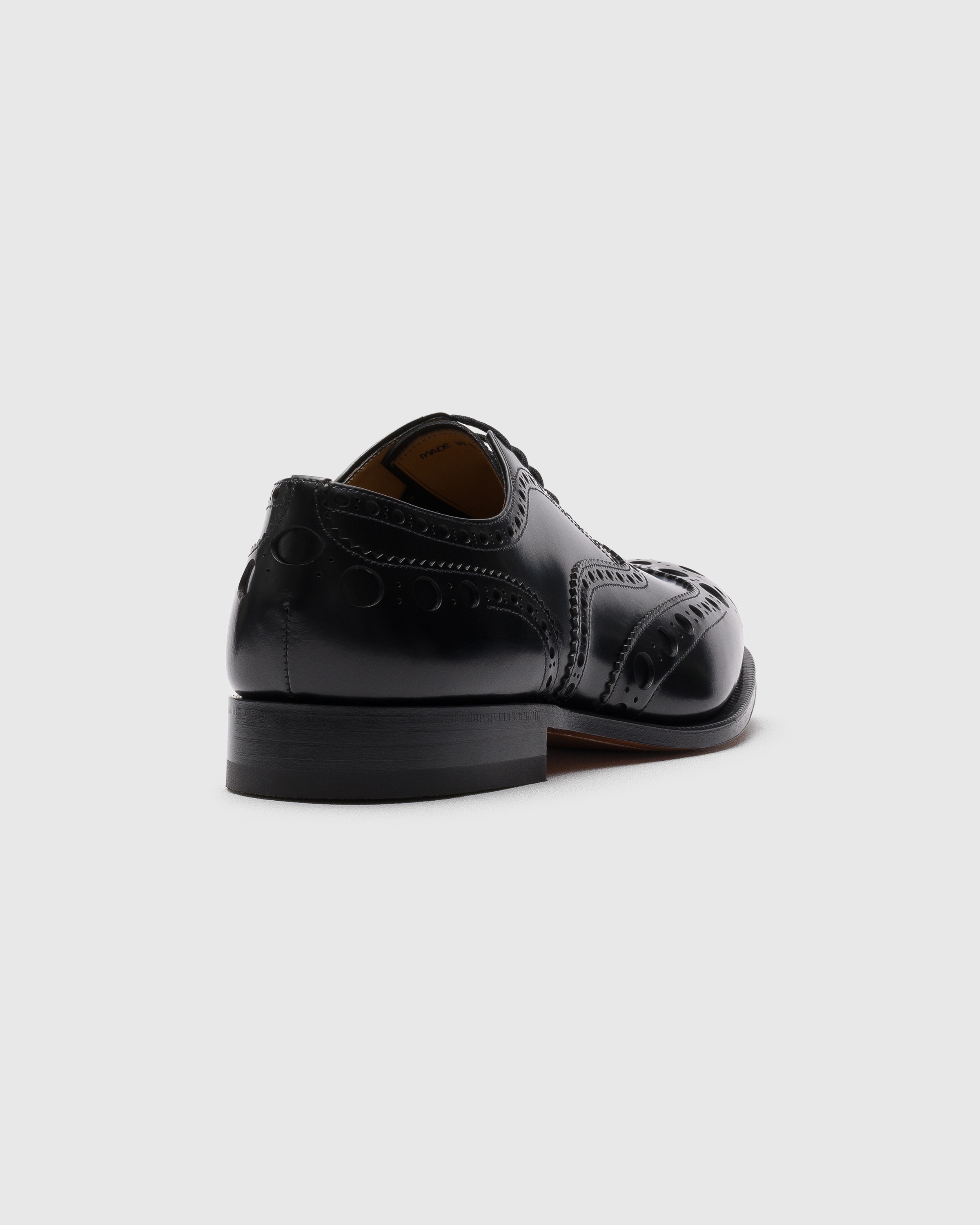 Black Polished Binder Oxford Brogue | Church's