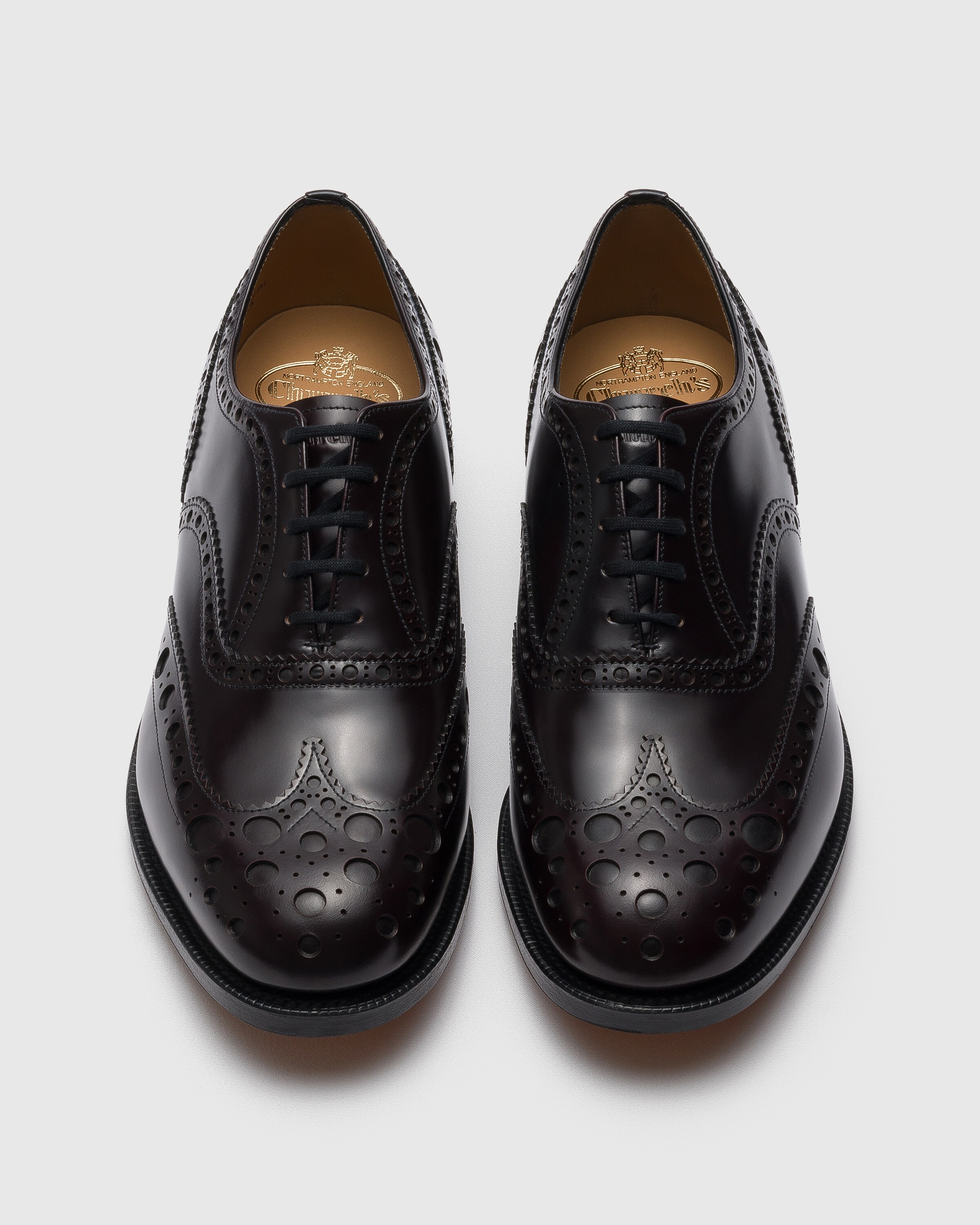 Burgundy Polished Binder Oxford Brogue | Church's
