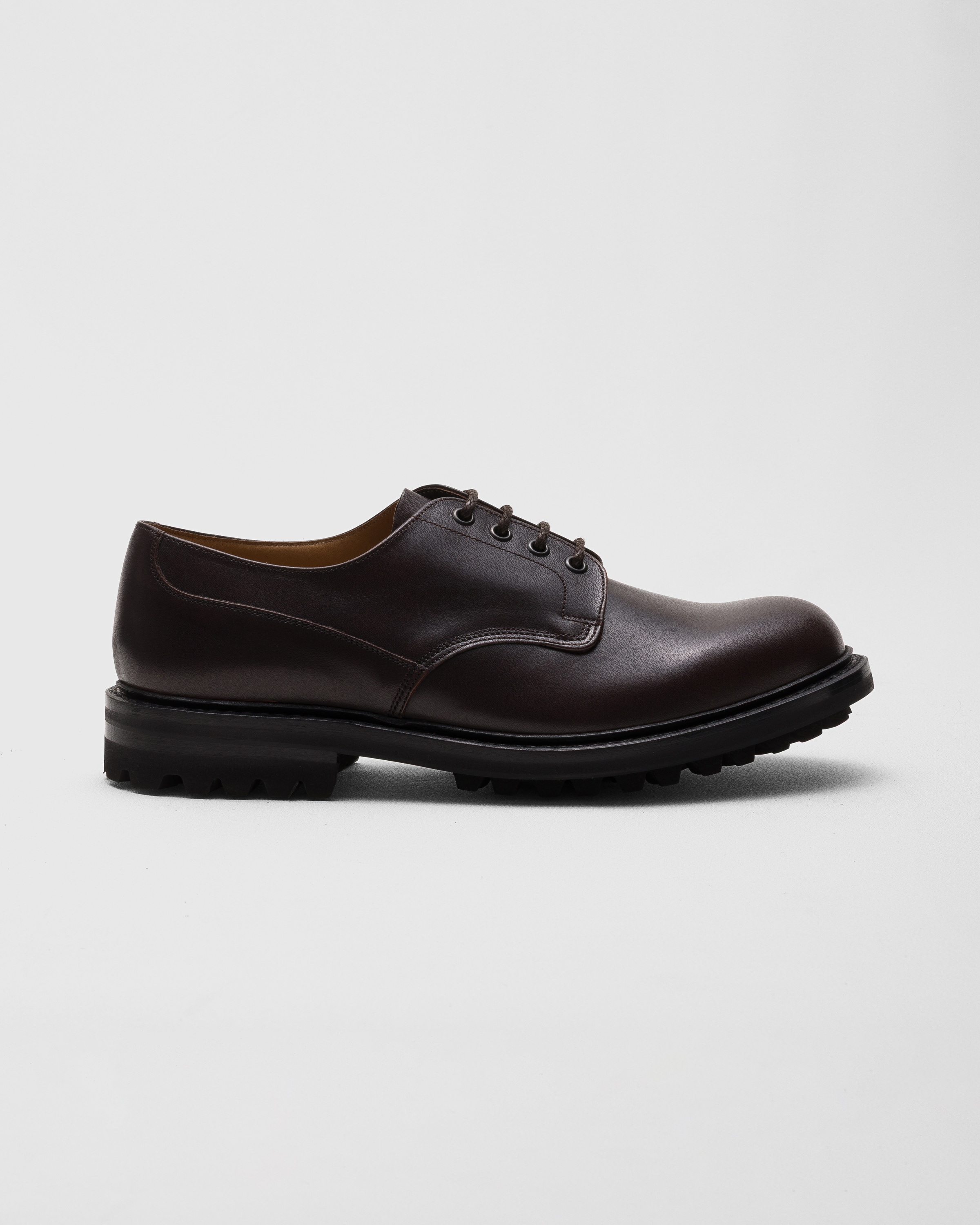 Brown Fumé Brushed Leather Derby | Church's