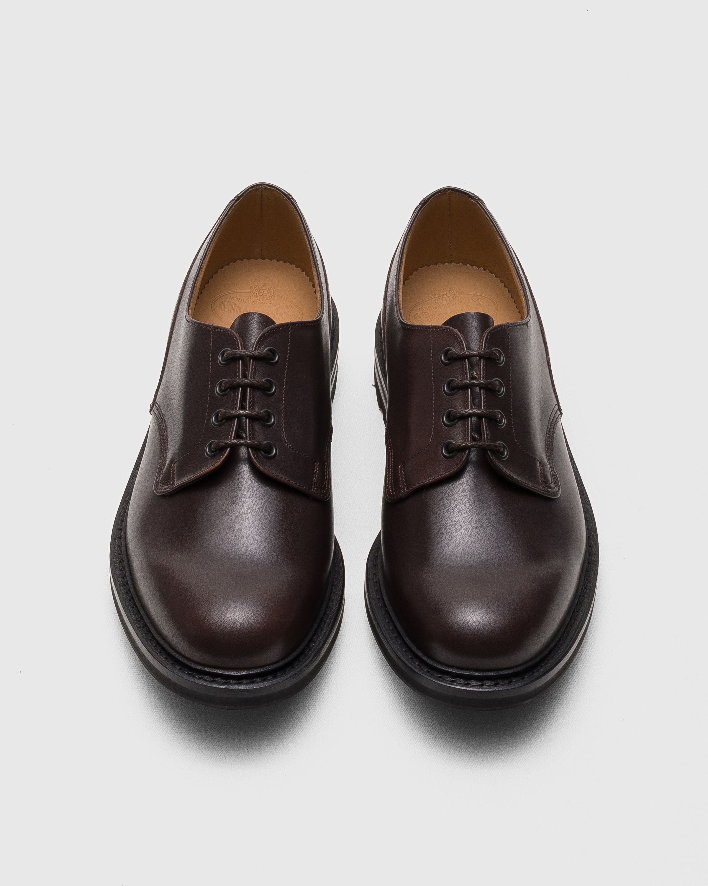 Church's ダークブラウン ドレスシューズ Church's ビジネスシューズ CHURCH'S SHANNON チャーチ ポリッシュド