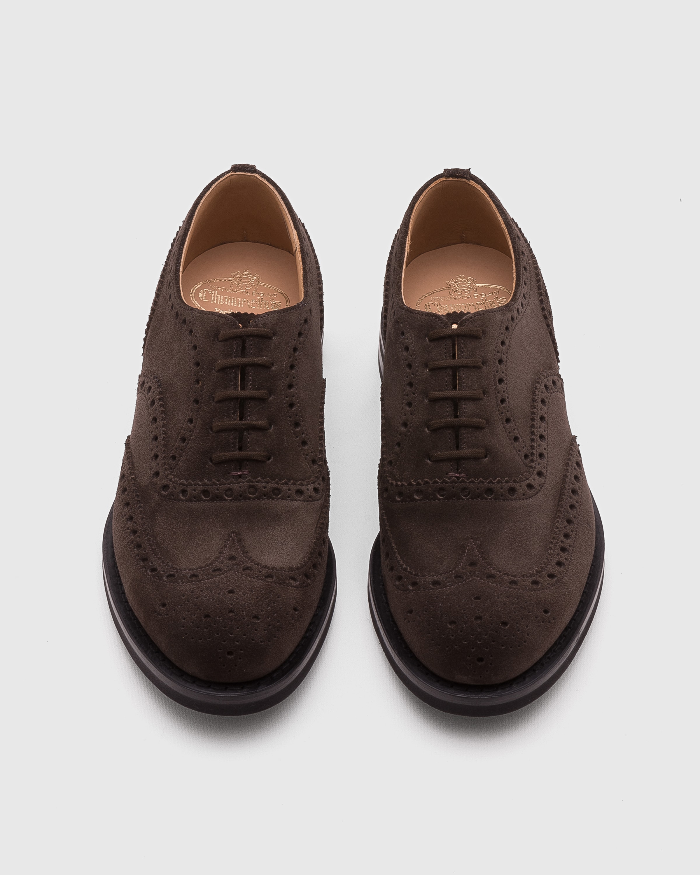 海外並行輸入正規品 Men's Castoro Suede Oxford Brogue ideal for Weekend | Church's 靴