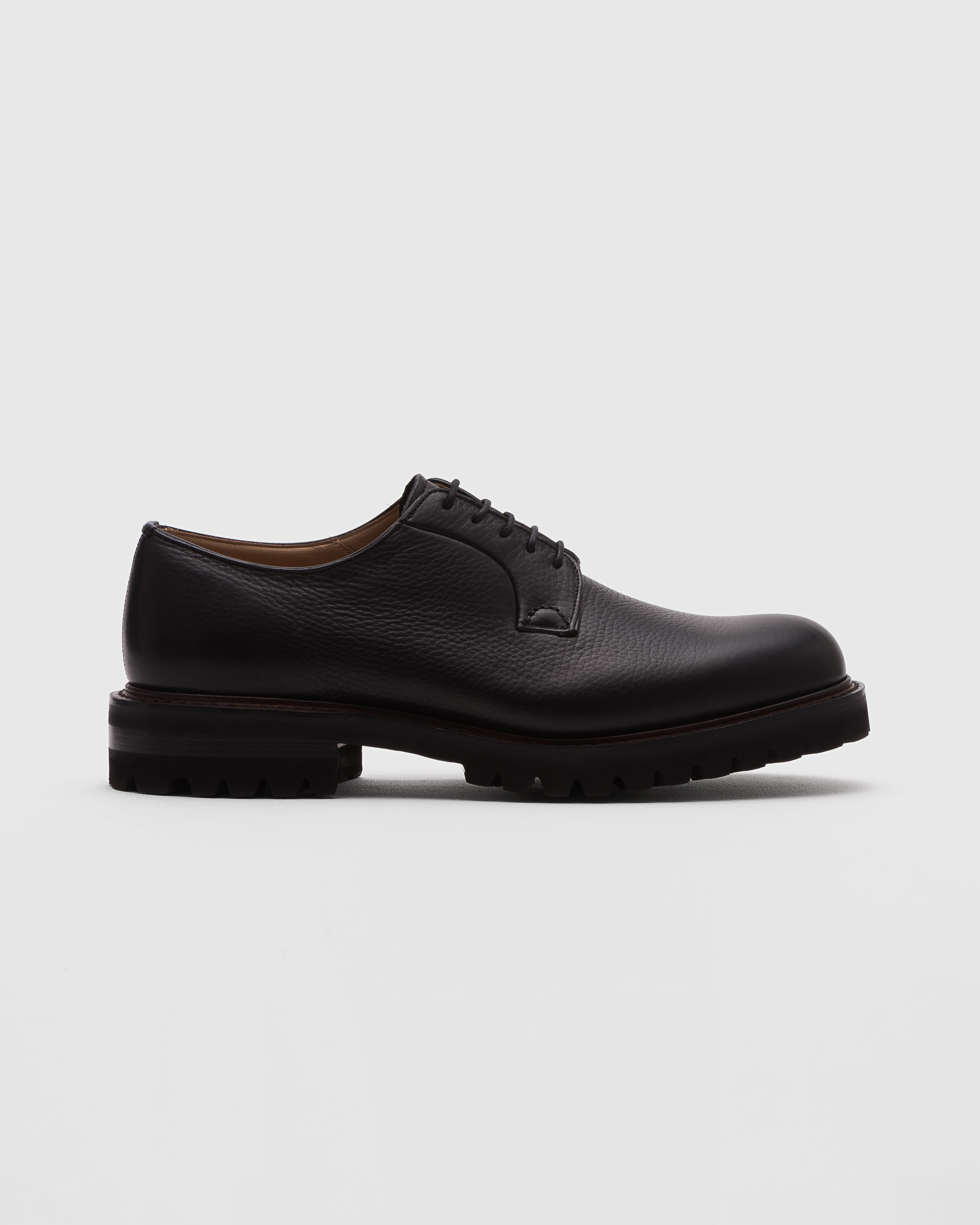 Black Soft Grain Calf Leather Derby | Church's